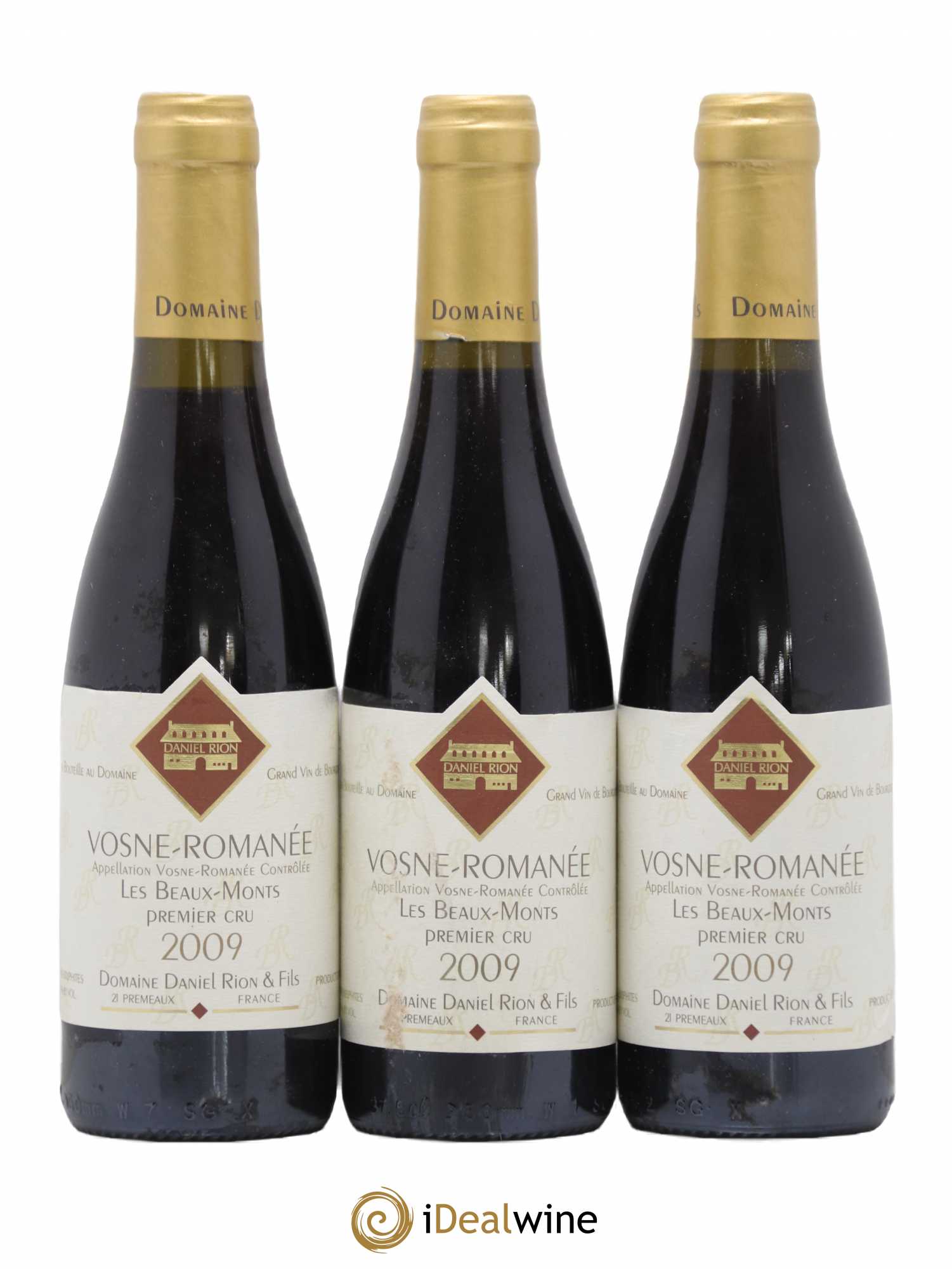 Vosne-Romanée 1er Cru 2009 - Posten von 3 Demi-Flaschen - 0