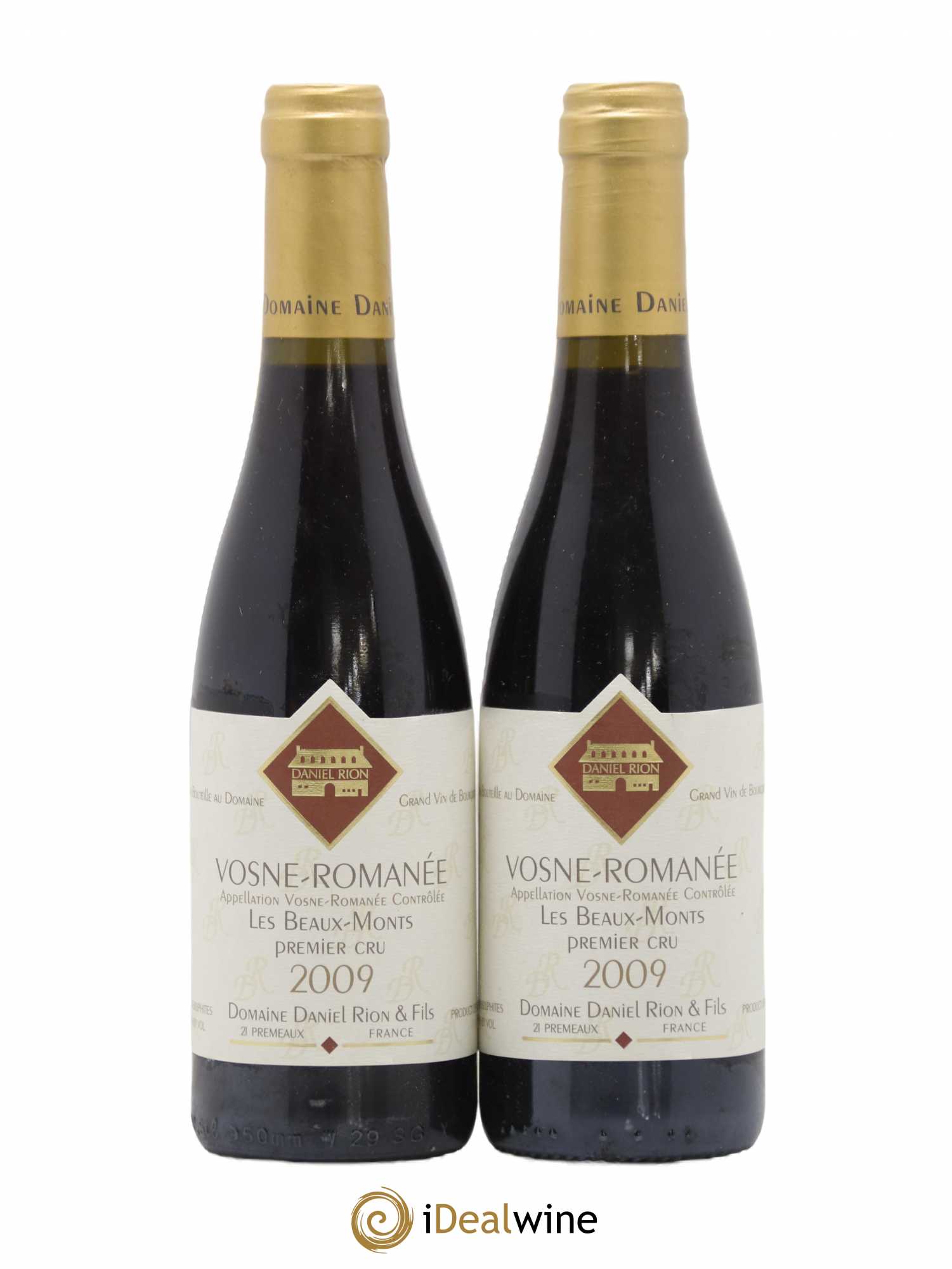 Vosne-Romanée 1er Cru 2009 - Posten von 2 Demi-Flaschen - 0