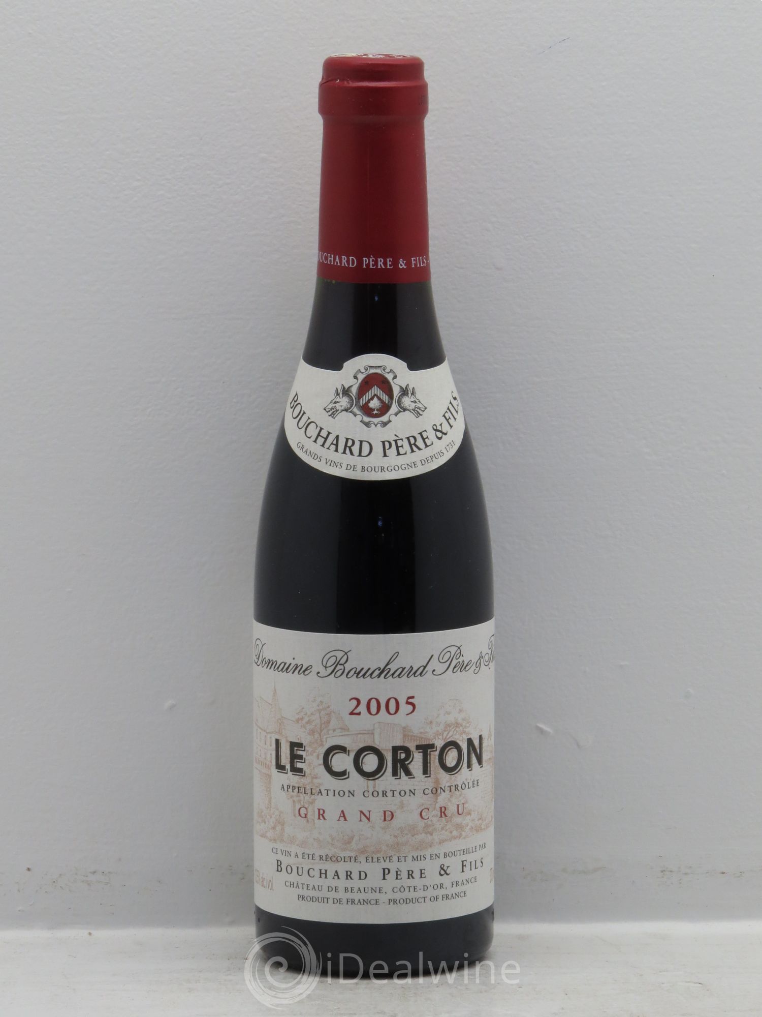 Corton Grand Cru Le Corton Bouchard Père & Fils 2005 - Lot de 1 demi bouteille - 0