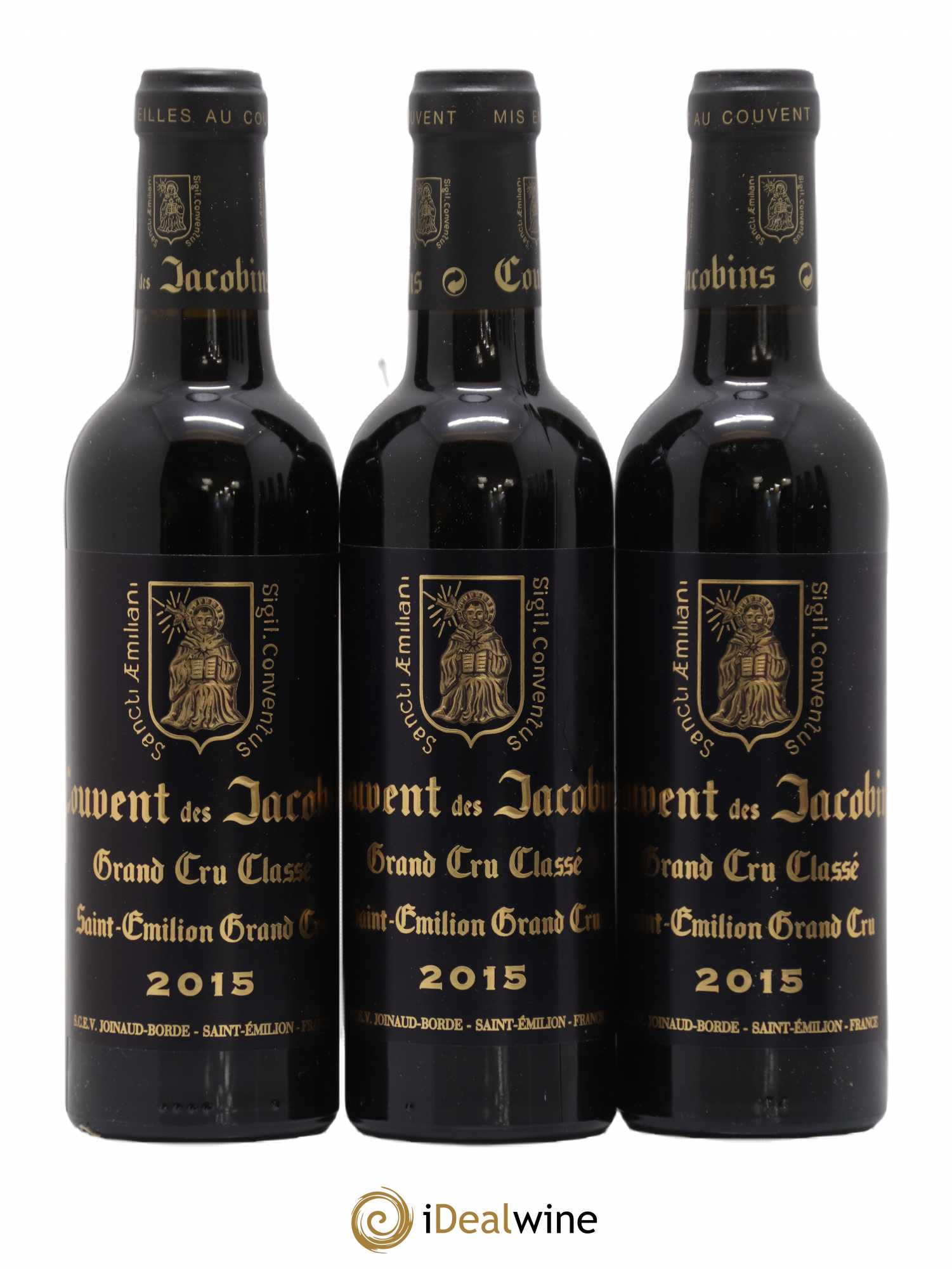 Château Couvent des Jacobins Grand Cru Classé 2015 - Posten von 6 Demi-Flaschen - 2