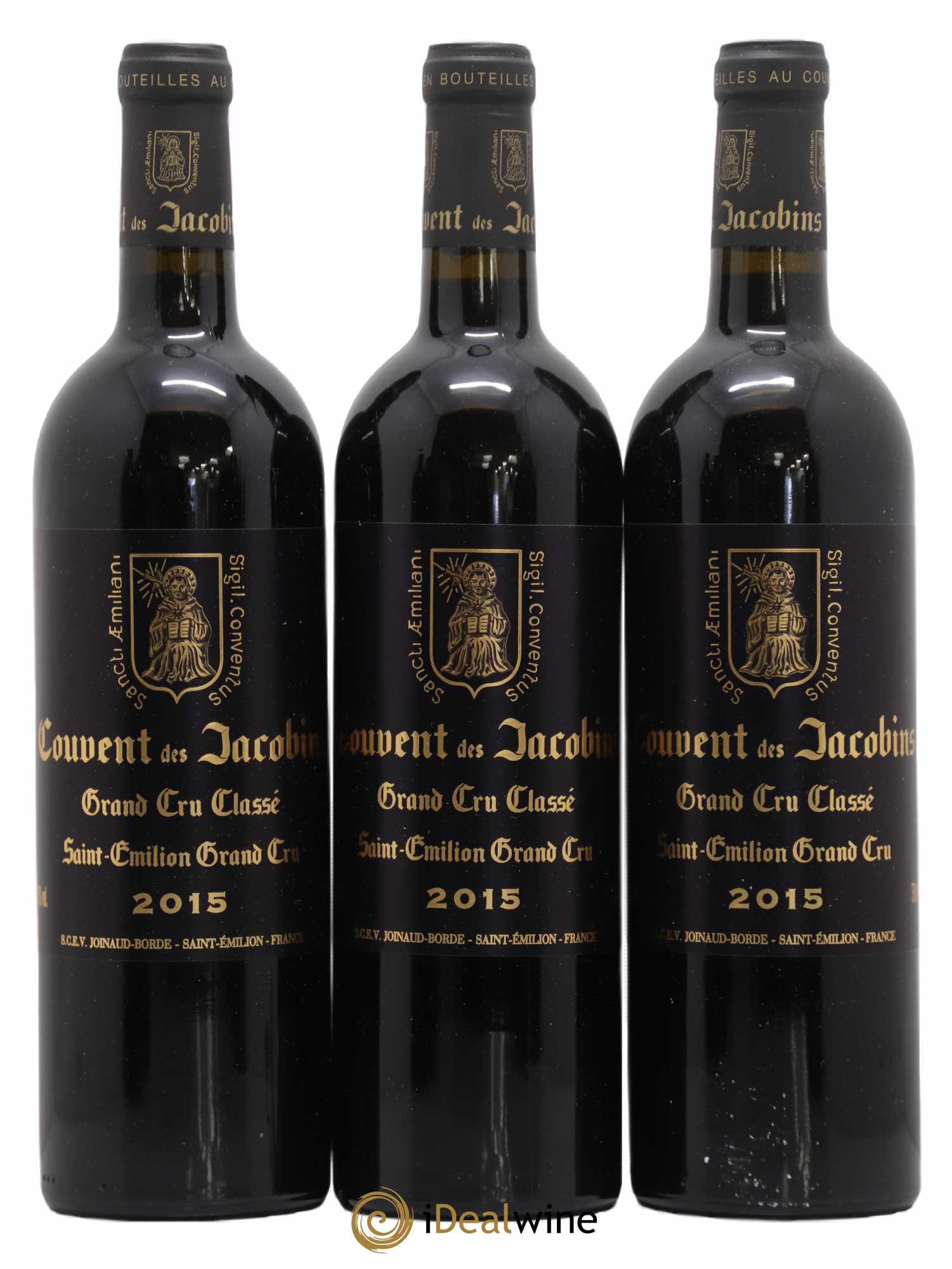 Château Couvent des Jacobins Grand Cru Classé 2015 - Lot de 6 bouteilles - 2