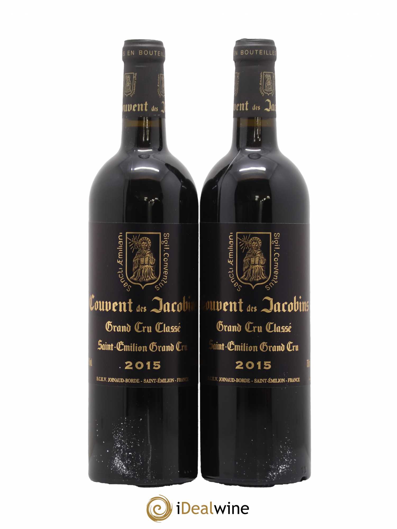 Château Couvent des Jacobins Grand Cru Classé 2015 - Lot de 2 bouteilles - 0
