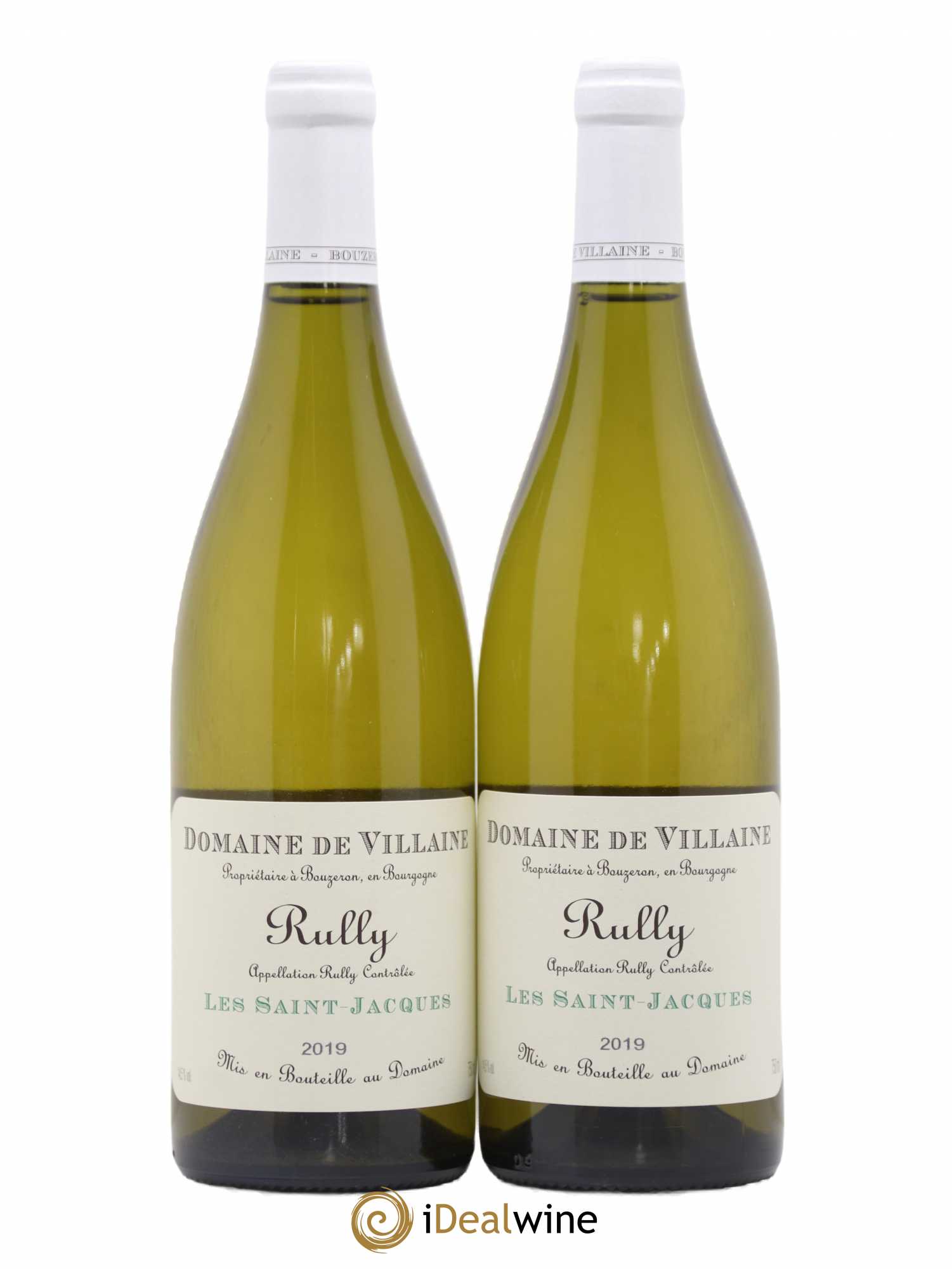 Rully Les Saint-Jacques Domaine de Villaine 2019 - Lot de 2 bouteilles - 0