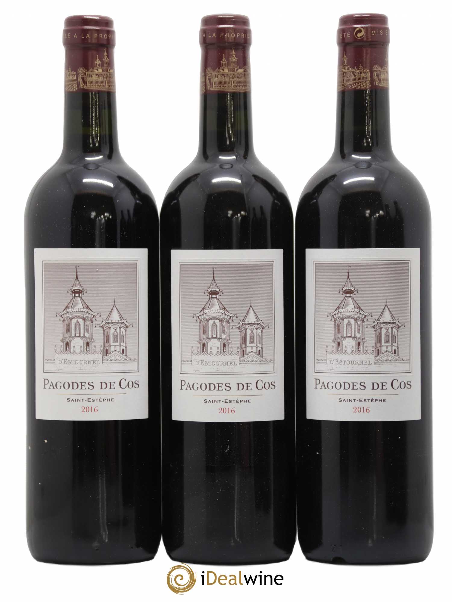 Les Pagodes de Cos Second Vin 2016 - Lot de 6 bouteilles - 1