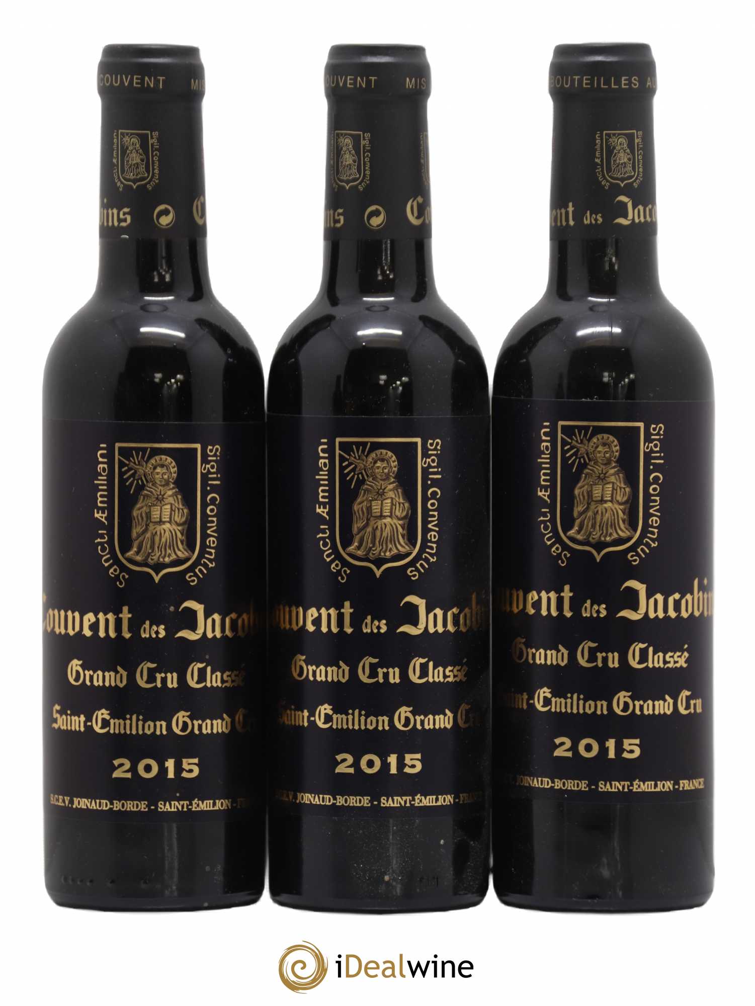 Château Couvent des Jacobins Grand Cru Classé 2015 - Lot de 12 demi bouteilles - 3