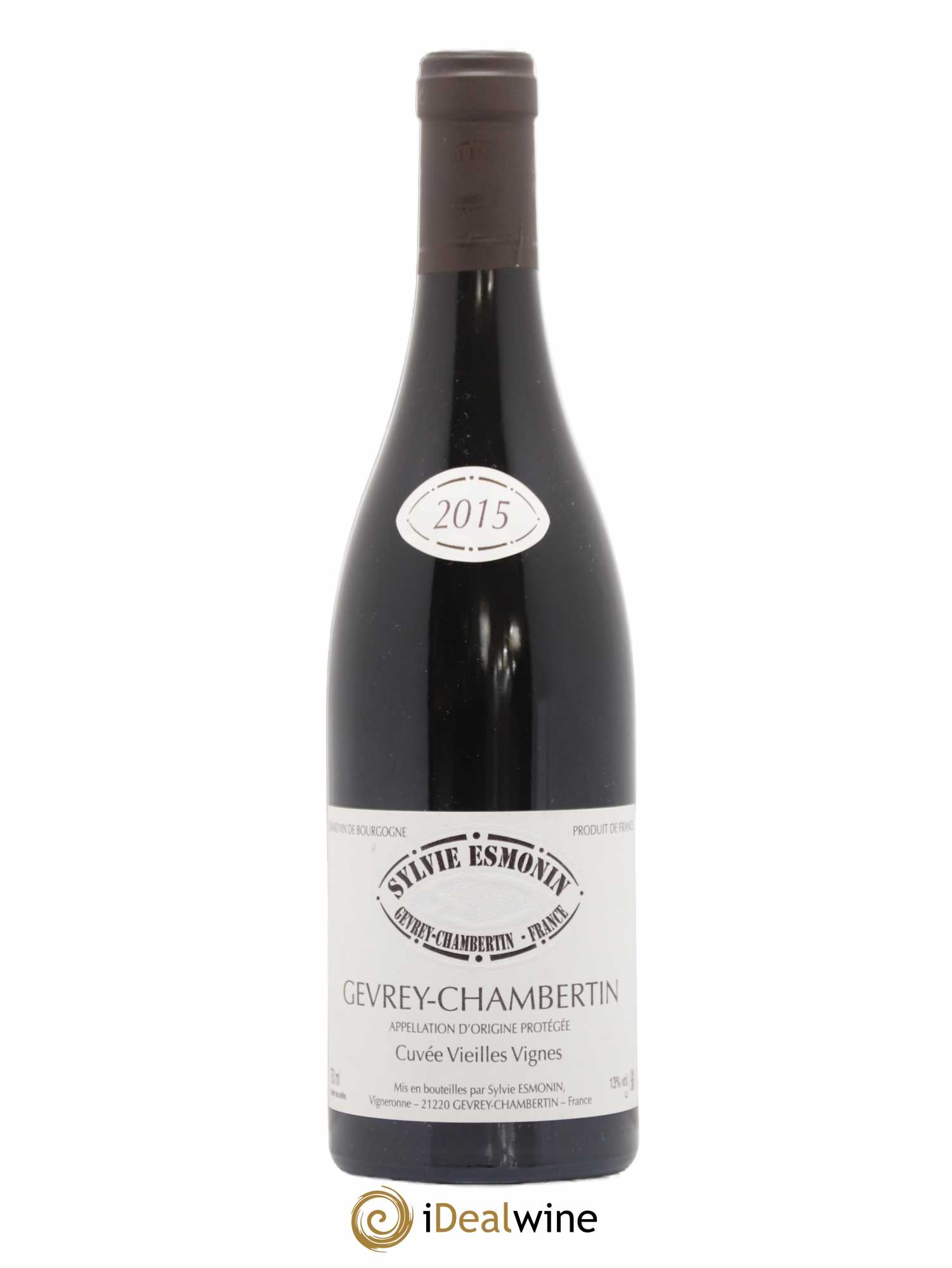 Gevrey-Chambertin Vieilles Vignes Sylvie Esmonin 2015 - Lot de 1 bouteille - 0