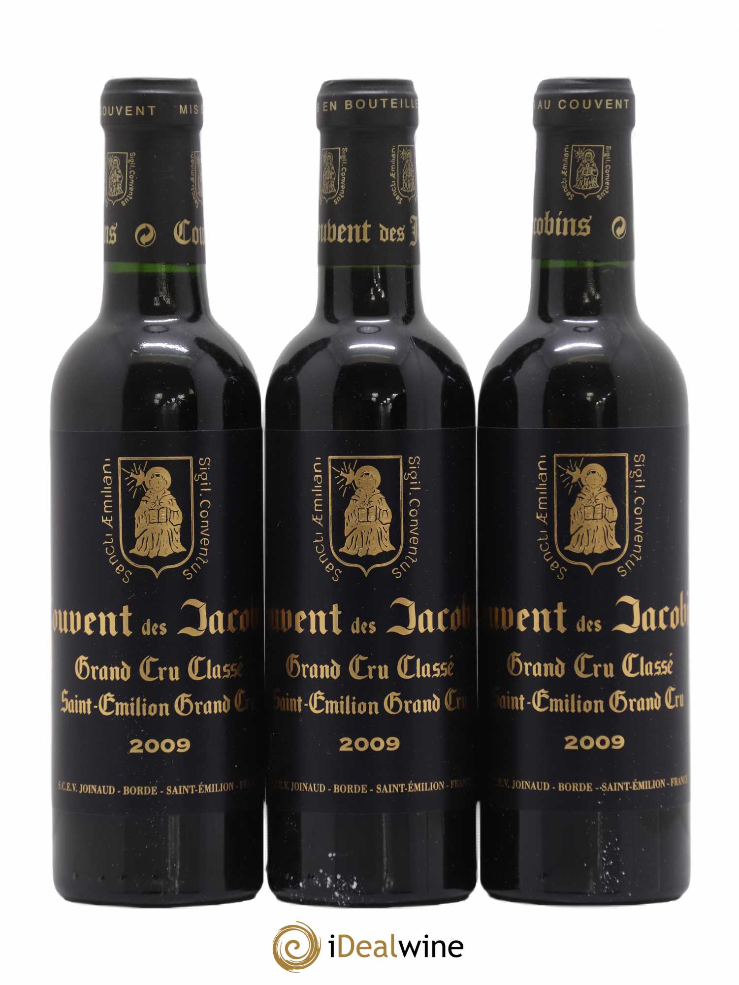 Château Couvent des Jacobins Grand Cru Classé 2009 - Lot de 12 demi bouteilles - 2