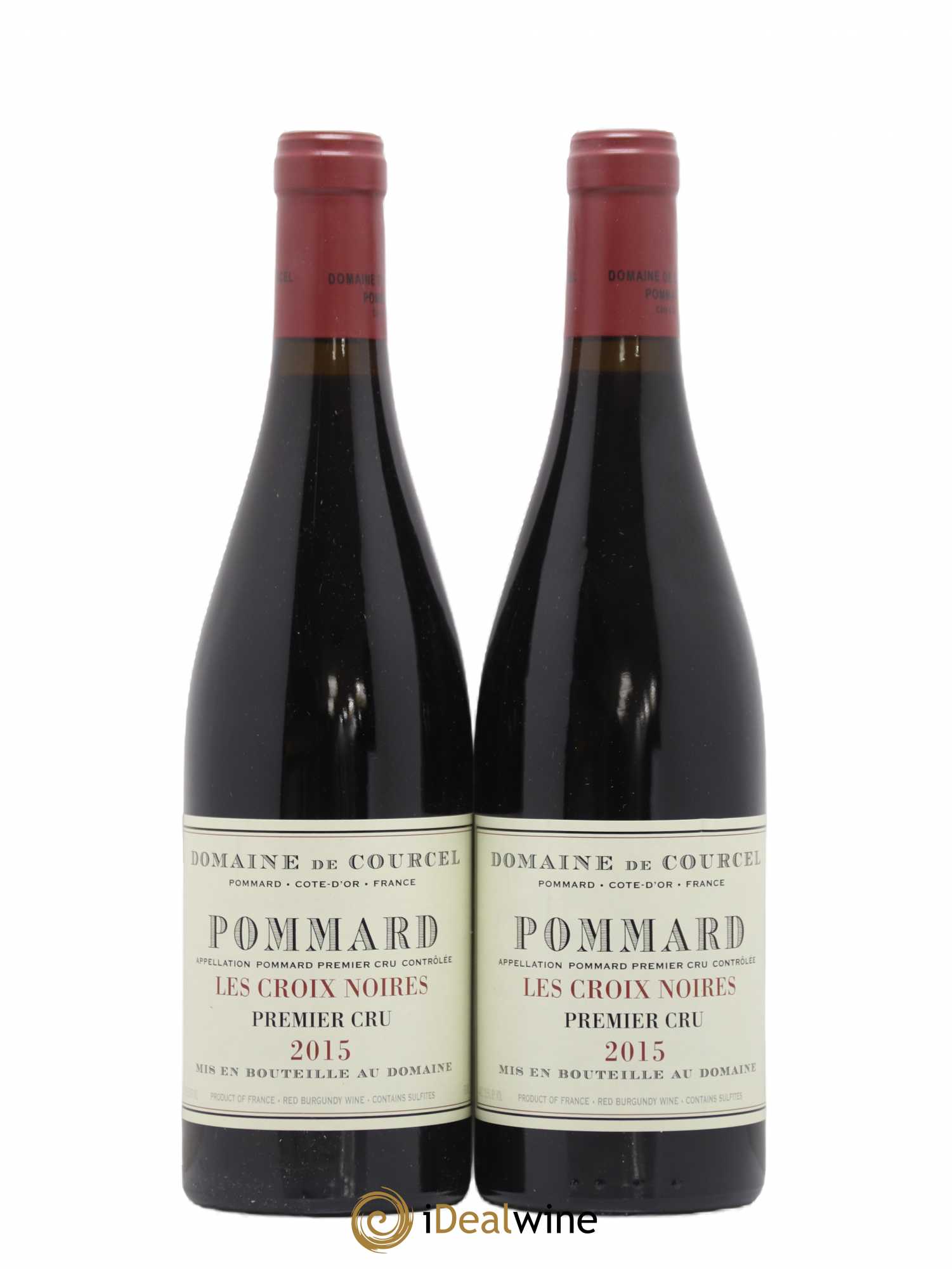 Pommard 1er Cru Les Croix Noires de Courcel (Domaine) 2015 - Lot de 2 bouteilles - 0