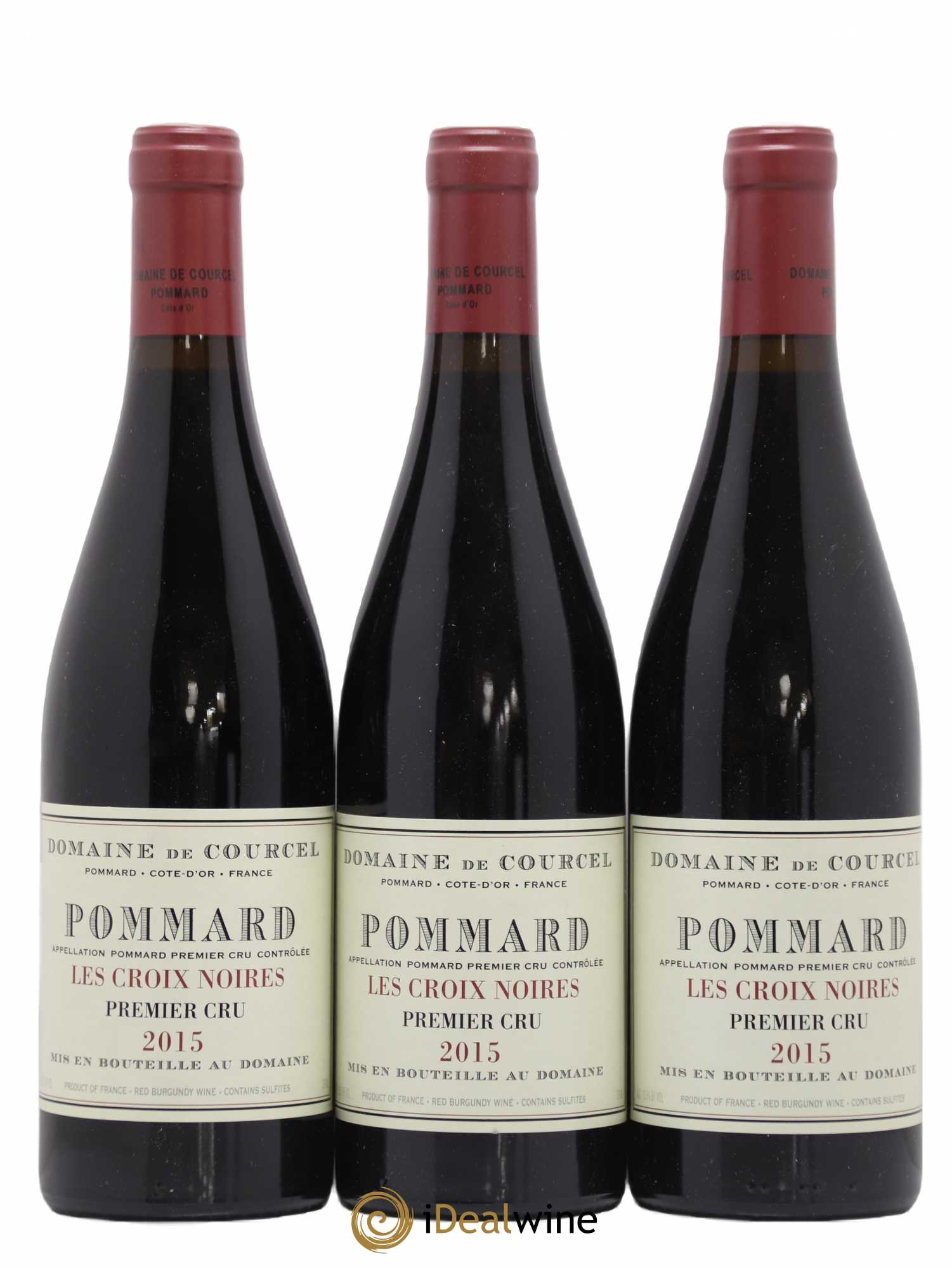 Pommard 1er Cru Les Croix Noires de Courcel (Domaine) 2015 - Lot de 3 bouteilles - 0