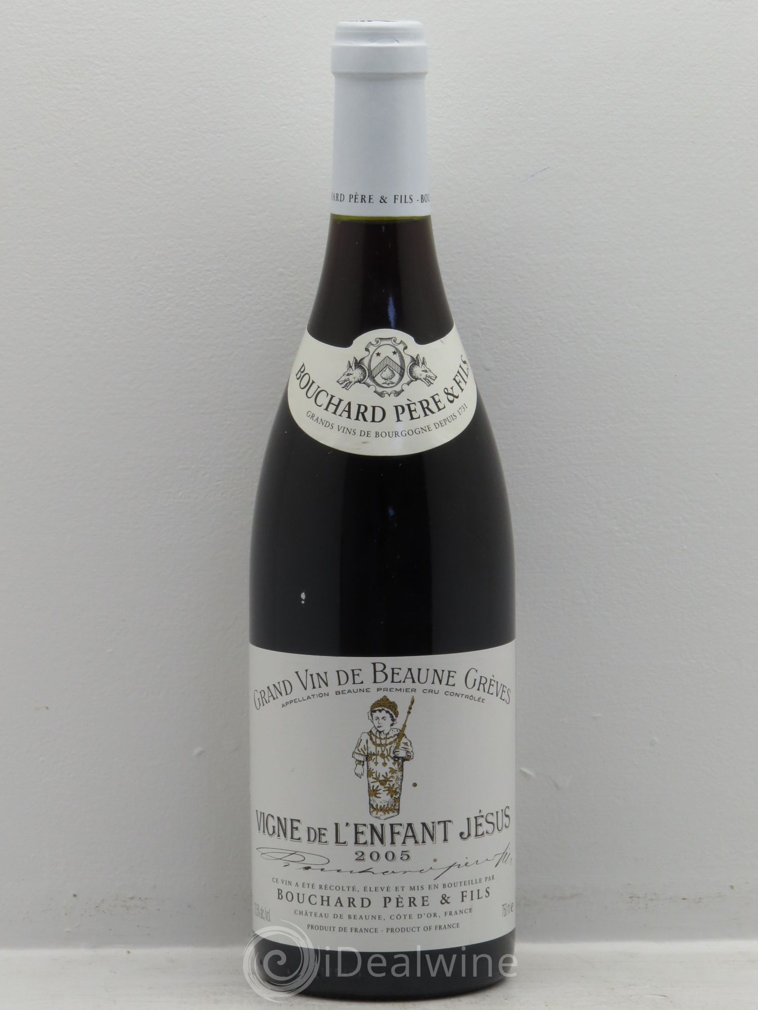 Beaune 1er Cru Grèves - Vigne de l'Enfant Jésus Bouchard Père & Fils 2005 - Lot de 6 bouteilles - 0
