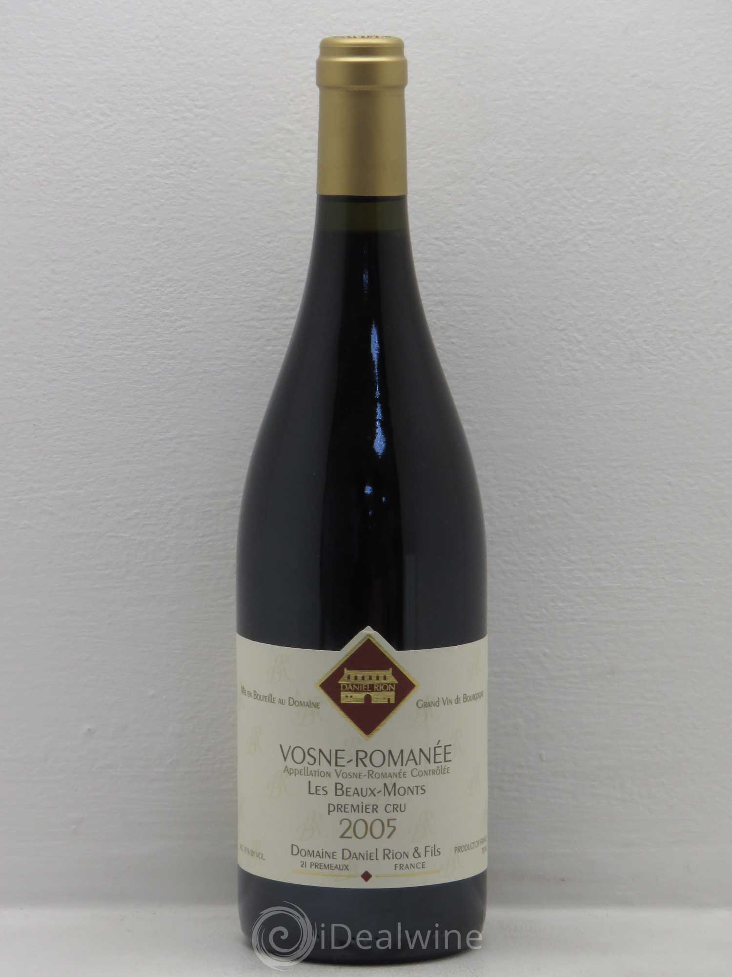 Vosne-Romanée 1er Cru (sans prix de réserve) 2005 - Lot de 6 bouteilles - 0