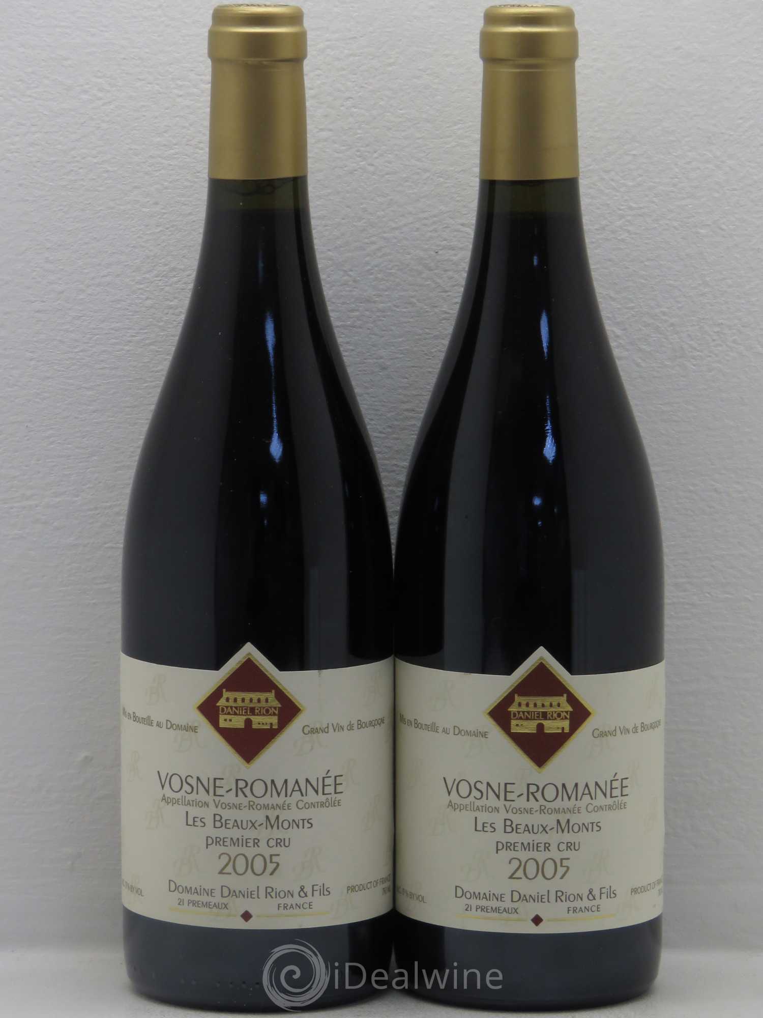 Vosne-Romanée 1er Cru 2005 - Lot de 2 bouteilles - 0