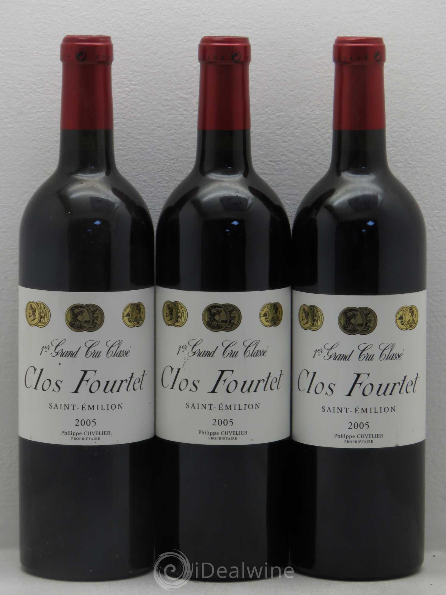 Clos Fourtet 1er Grand Cru Classé B 2005 - Lot de 12 bouteilles - 4