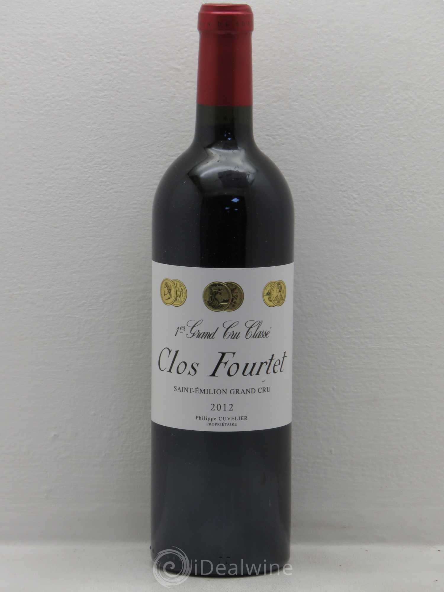 Clos Fourtet 1er Grand Cru Classé B 2012 - Lot de 12 bouteilles - 0