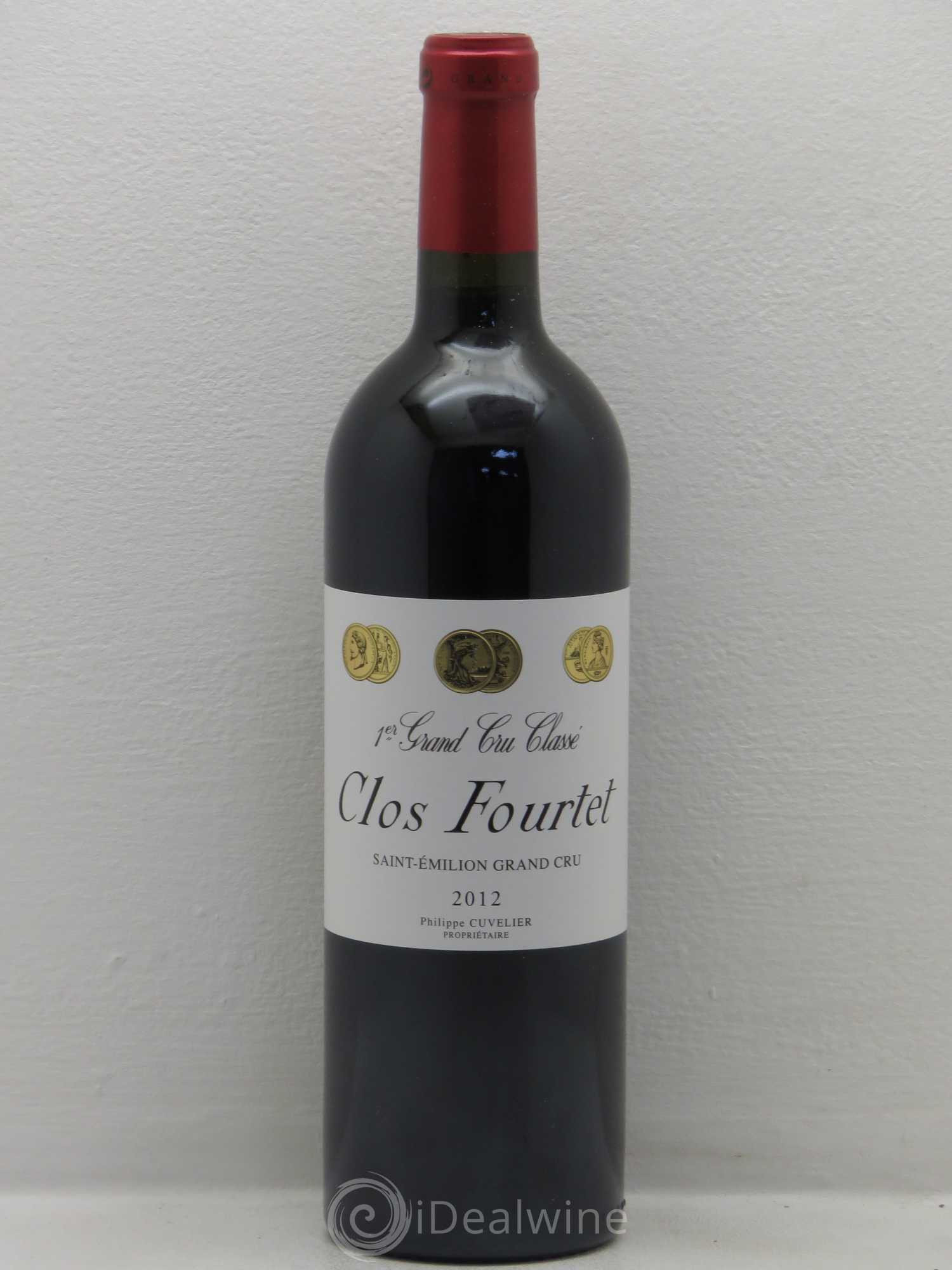 Clos Fourtet 1er Grand Cru Classé B 2012 - Lot de 12 bouteilles - 0