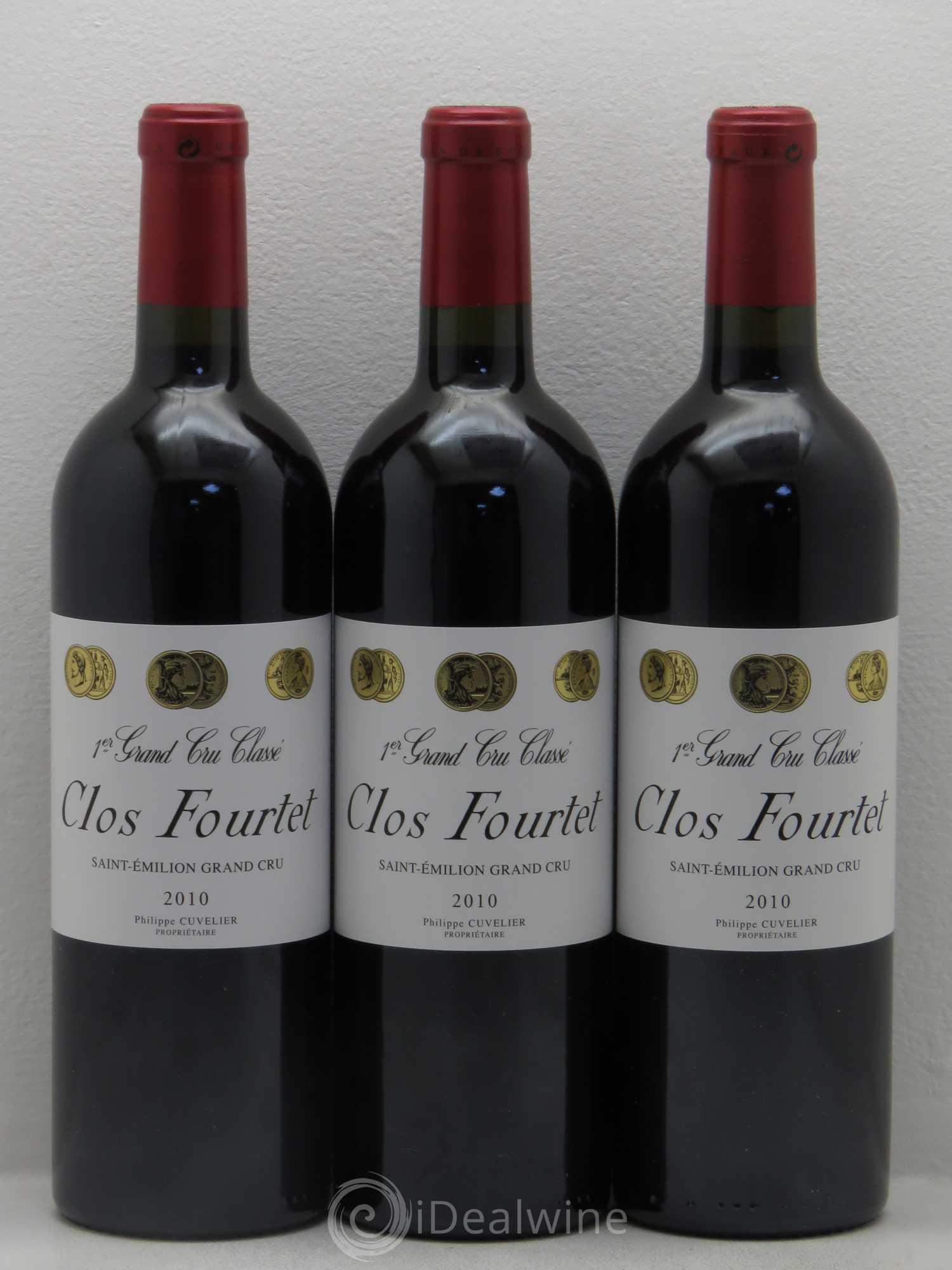 Clos Fourtet 1er Grand Cru Classé B 2010 - Lot de 12 bouteilles - 4