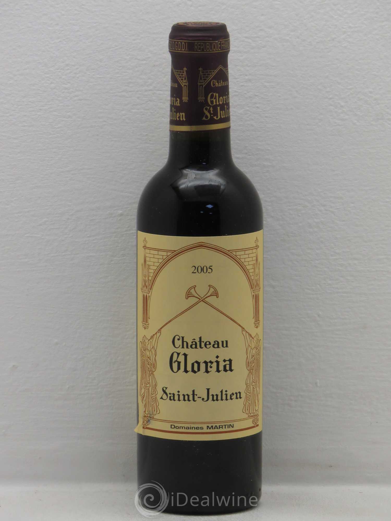 Château Gloria 2005 - Lot de 12 demi bouteilles - 0