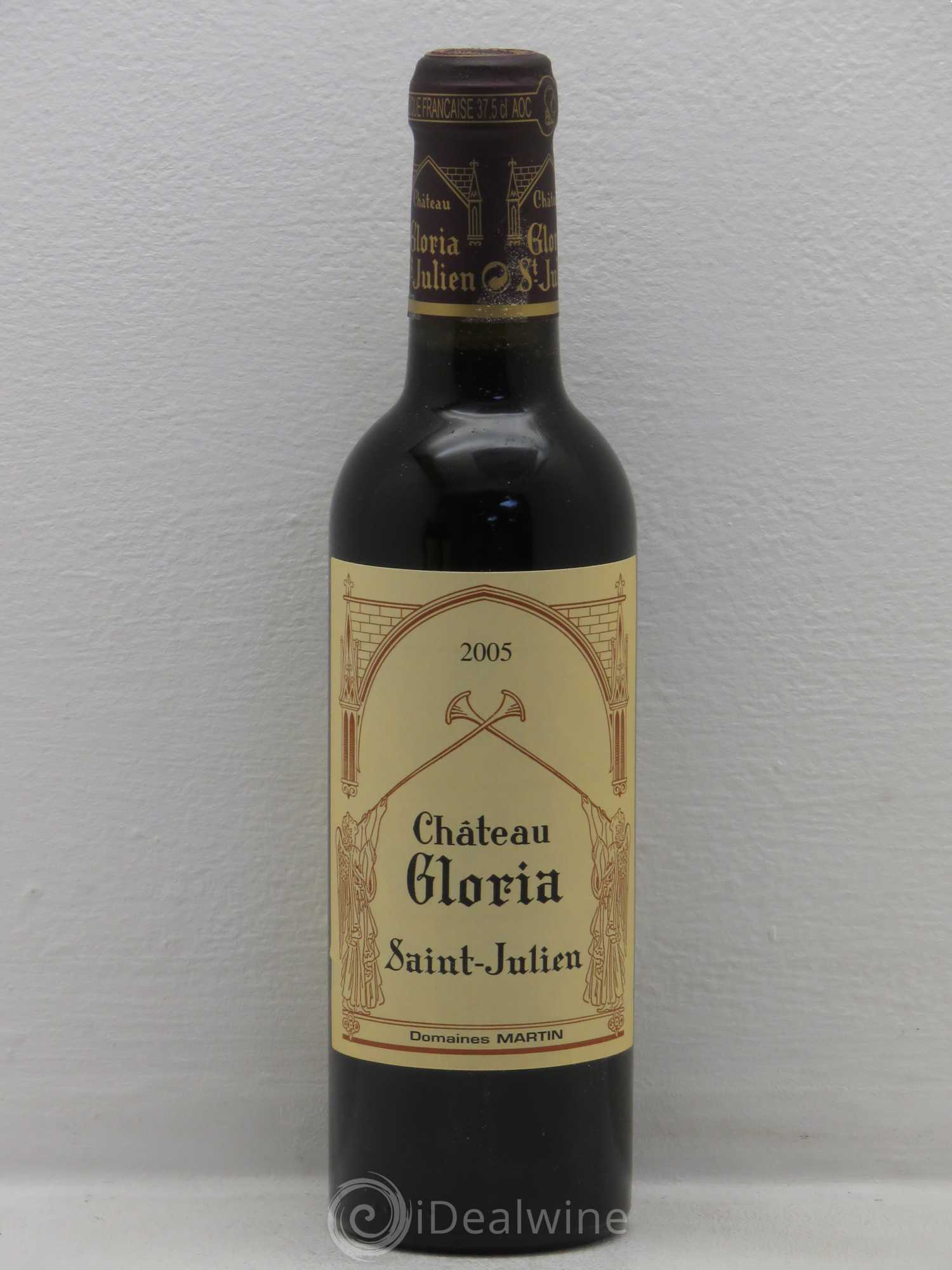 Château Gloria 2005 - Lot de 6 demi bouteilles - 0