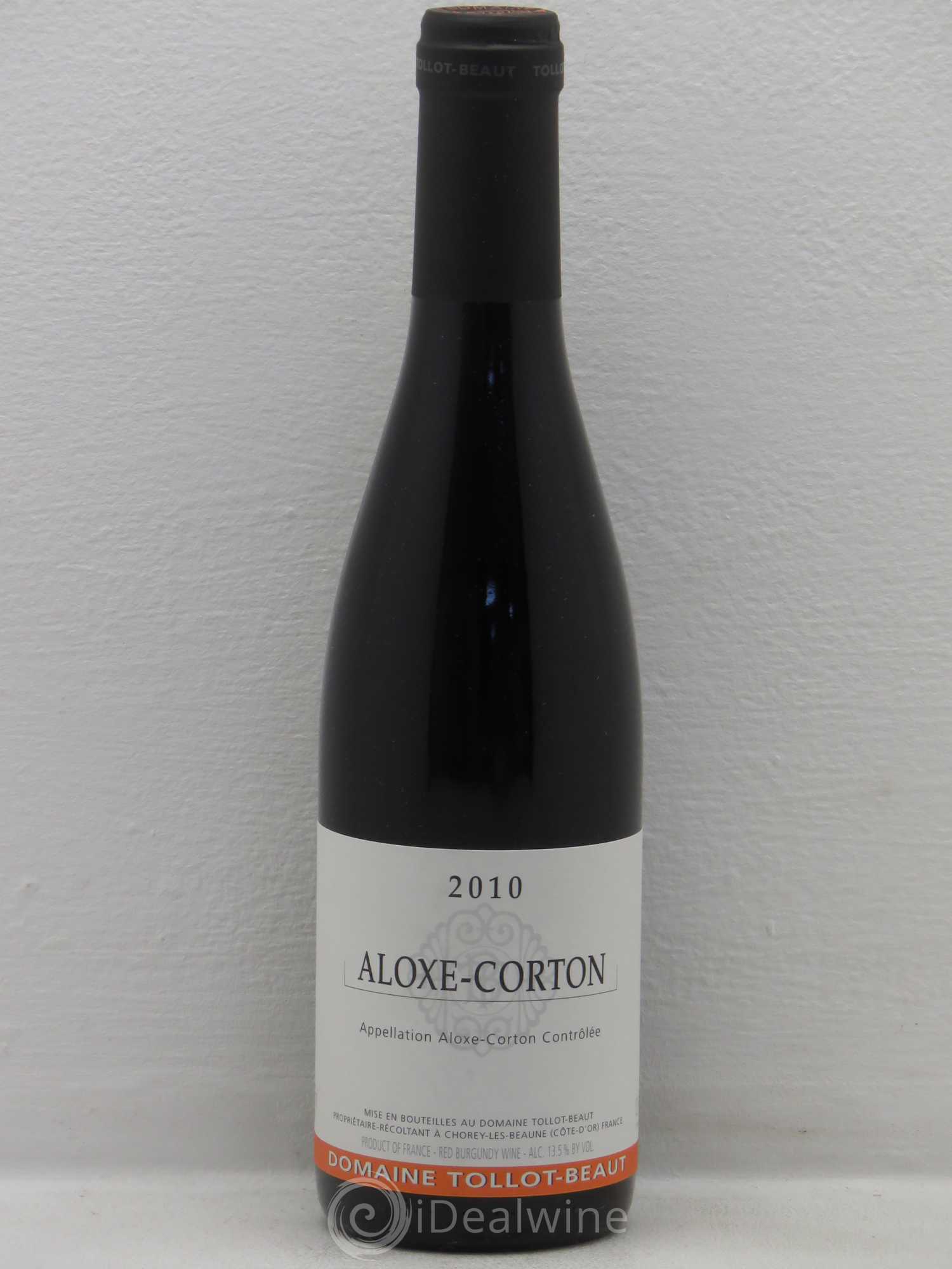 Aloxe-Corton Tollot Beaut (Domaine) 2010 - Lot de 6 demi bouteilles - 0