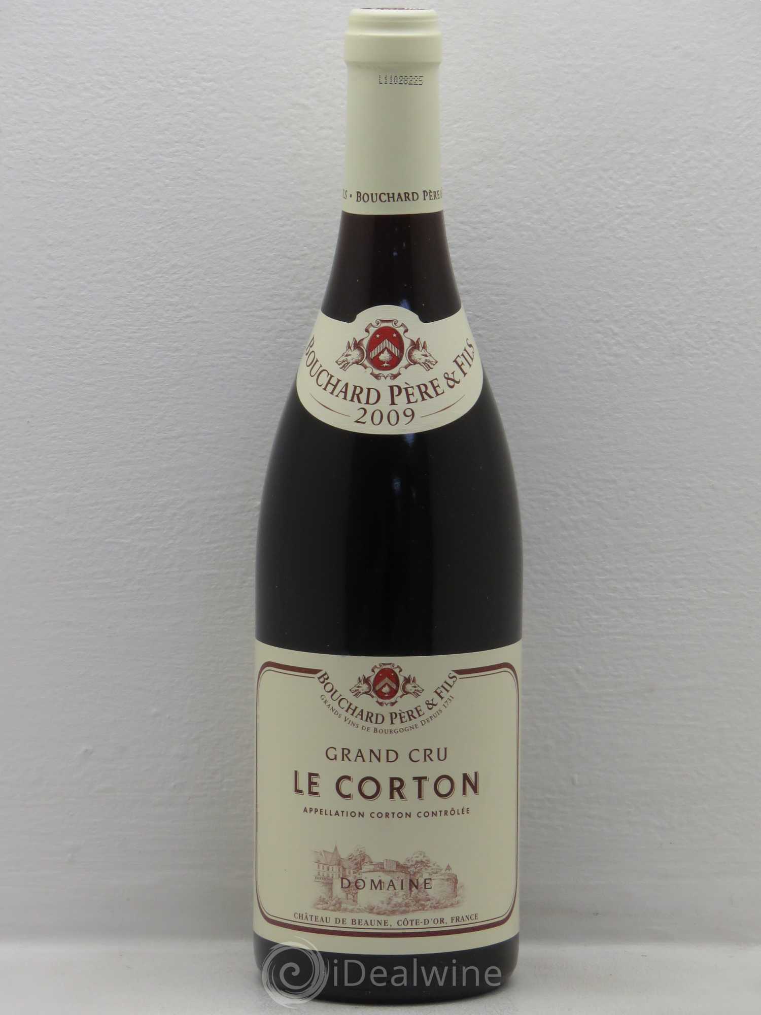 Corton Grand Cru Le Corton Bouchard Père & Fils 2009 - Lot de 6 bouteilles - 0