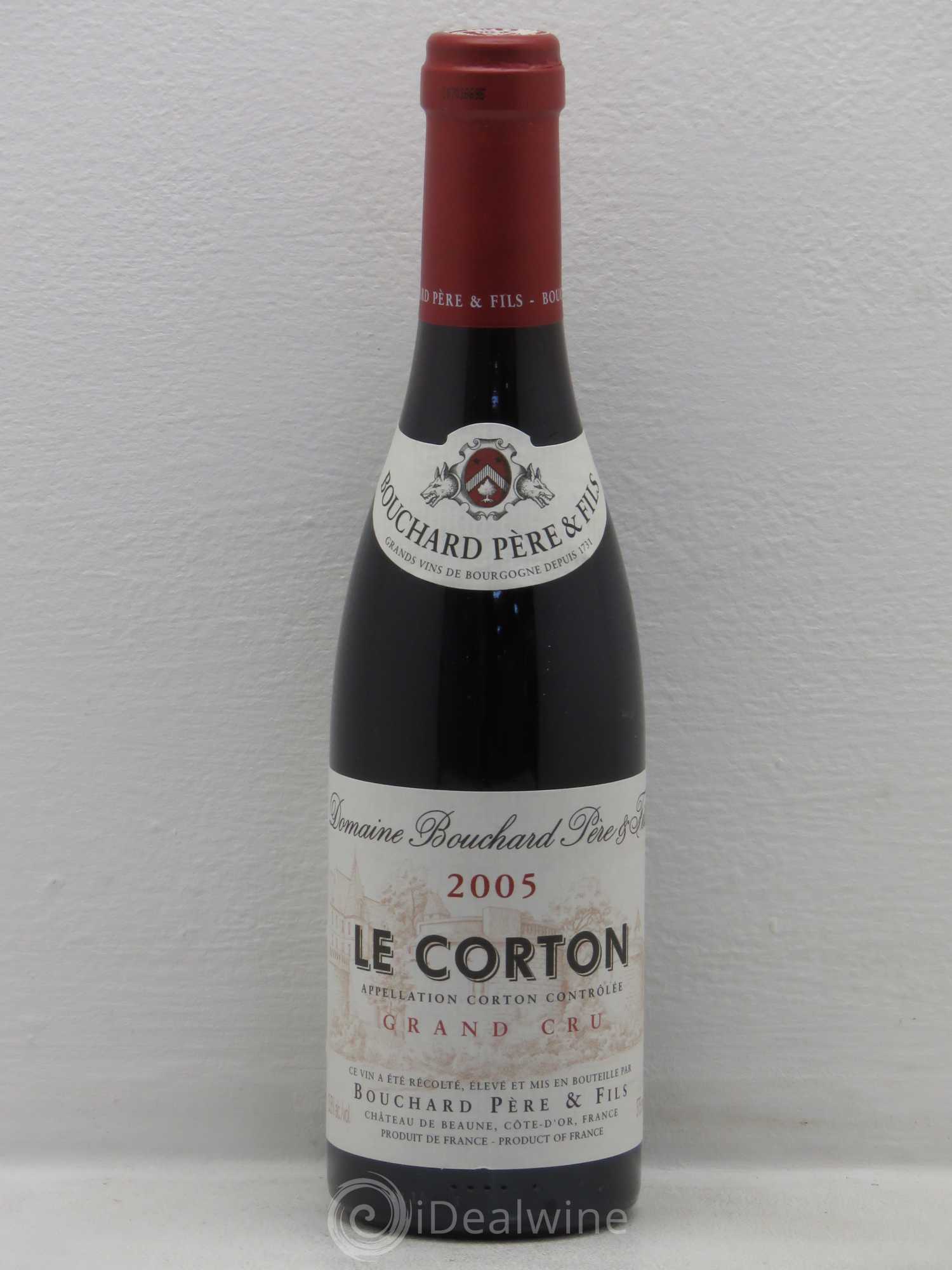 Corton Grand Cru Le Corton Bouchard Père & Fils 2005 - Posten von 12 Demi-Flaschen - 0