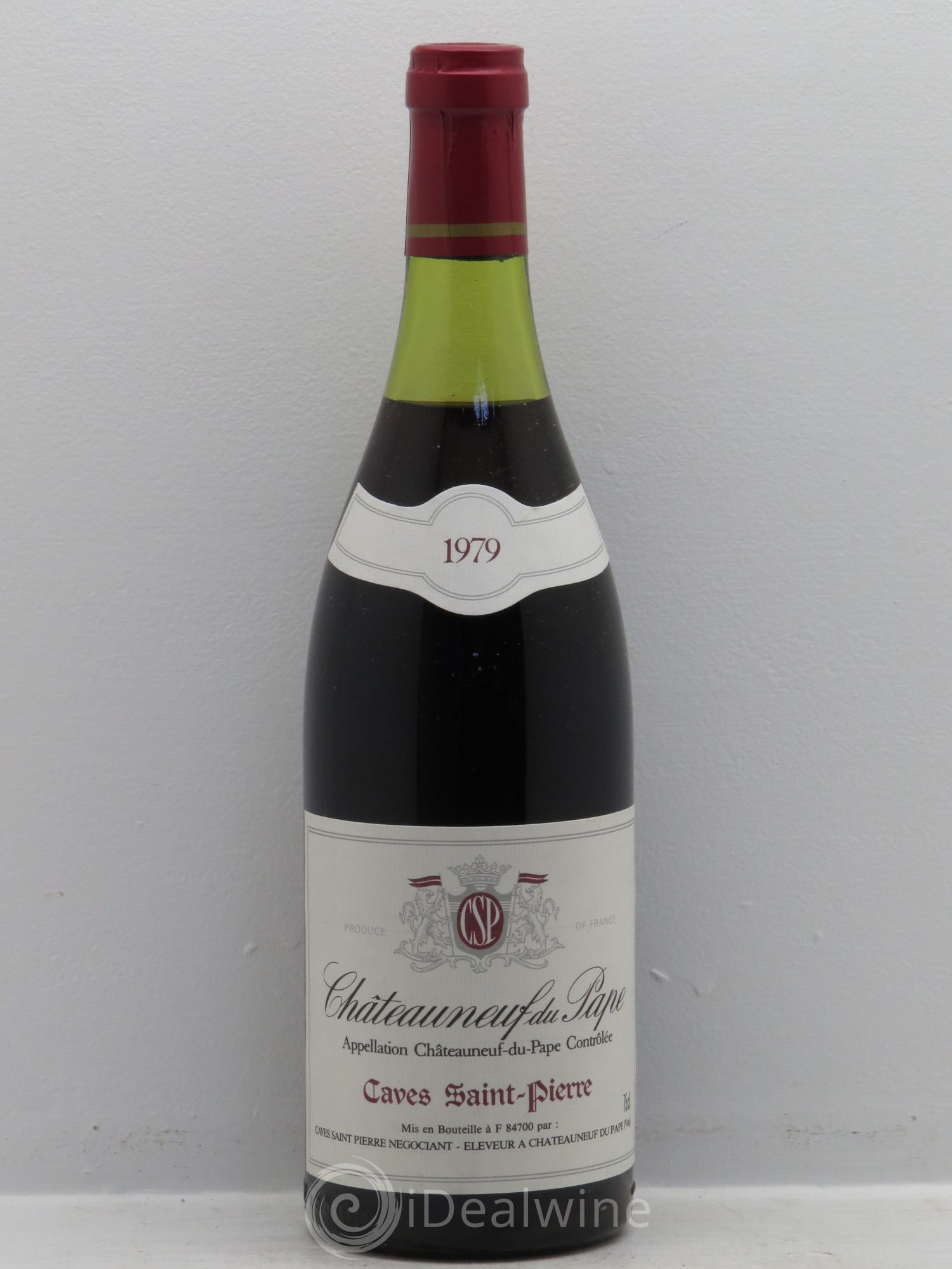 Châteauneuf-du-Pape Cave Saint Pierre 1979 - Lot de 6 bouteilles - 0