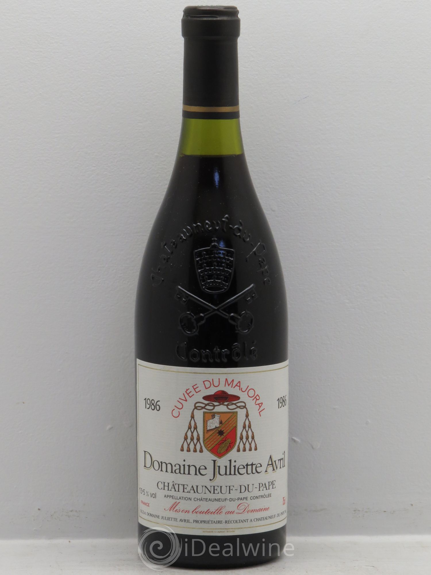 Châteauneuf-du-Pape Cuvée du Majoral Juliette Avril 1986 - Posten von 12 Flaschen - 0