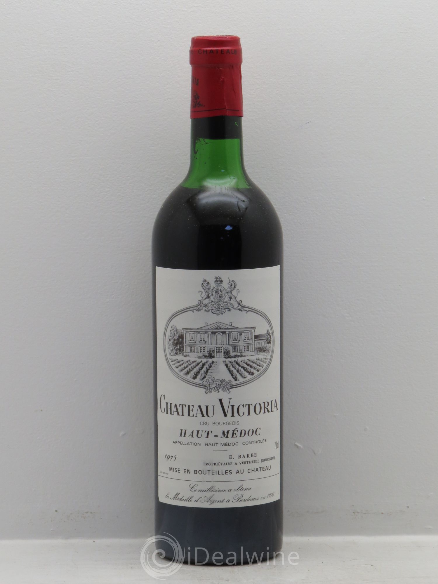 Château Victoria Cru Bourgeois (sans prix de réserve) 1975 - Lot de 6 bouteilles - 0