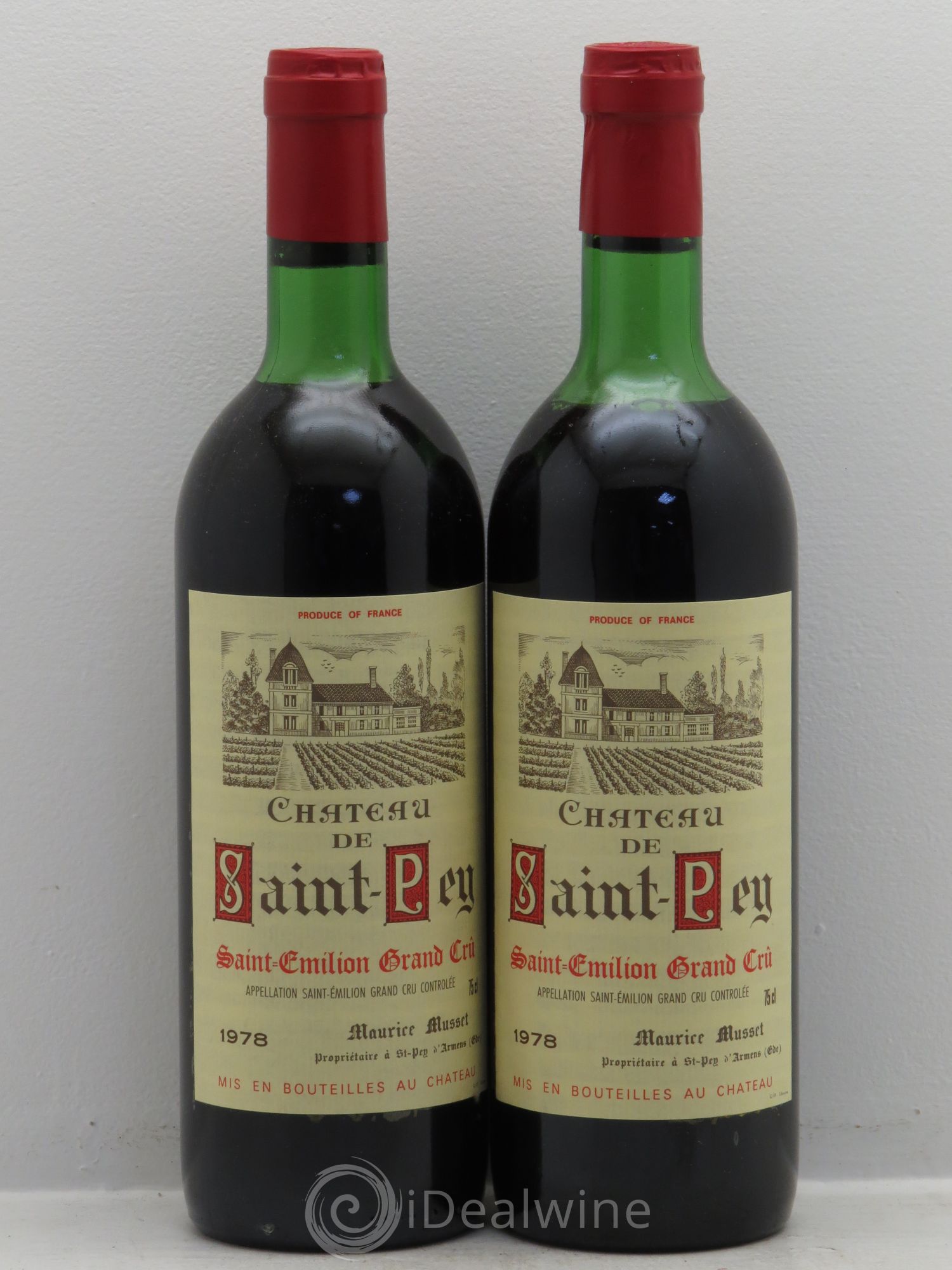 Saint-Émilion 1978 - Posten von 2 Flaschen - 0