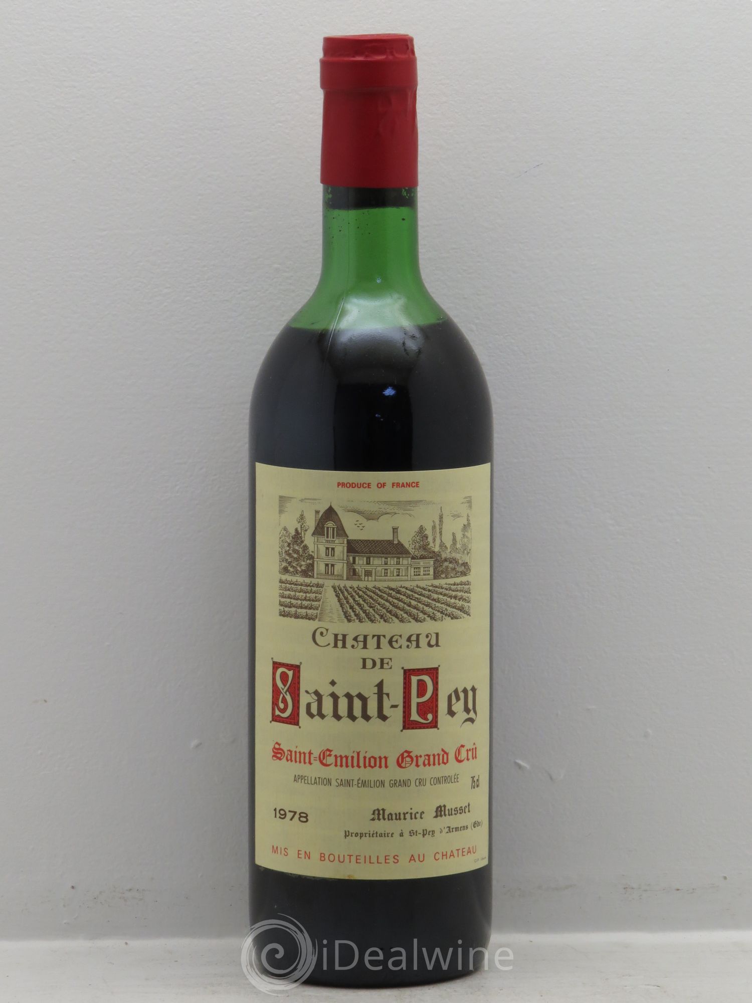 Saint-Émilion 1978 - Posten von 1 Flasche - 0