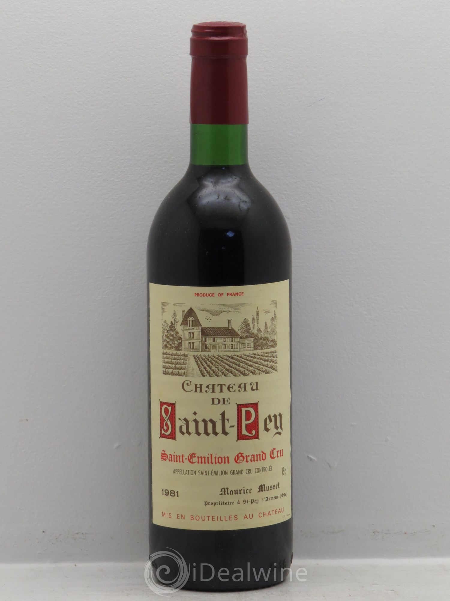 Saint-Émilion 1981 - Posten von 1 Flasche - 0