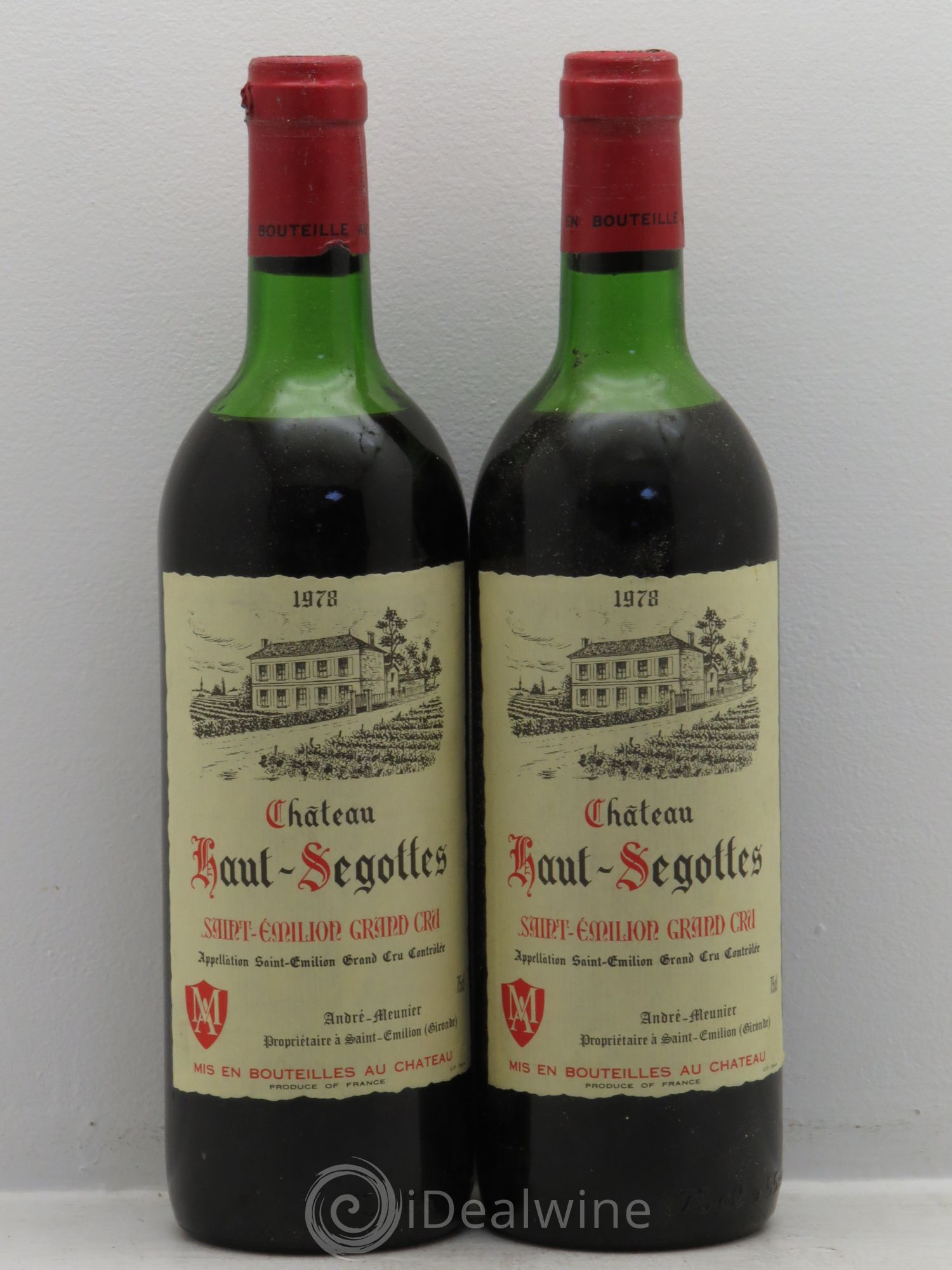 Saint-Émilion Château Haut Segottes (sans prix de réserve) 1978 - Posten von 2 Flaschen - 0