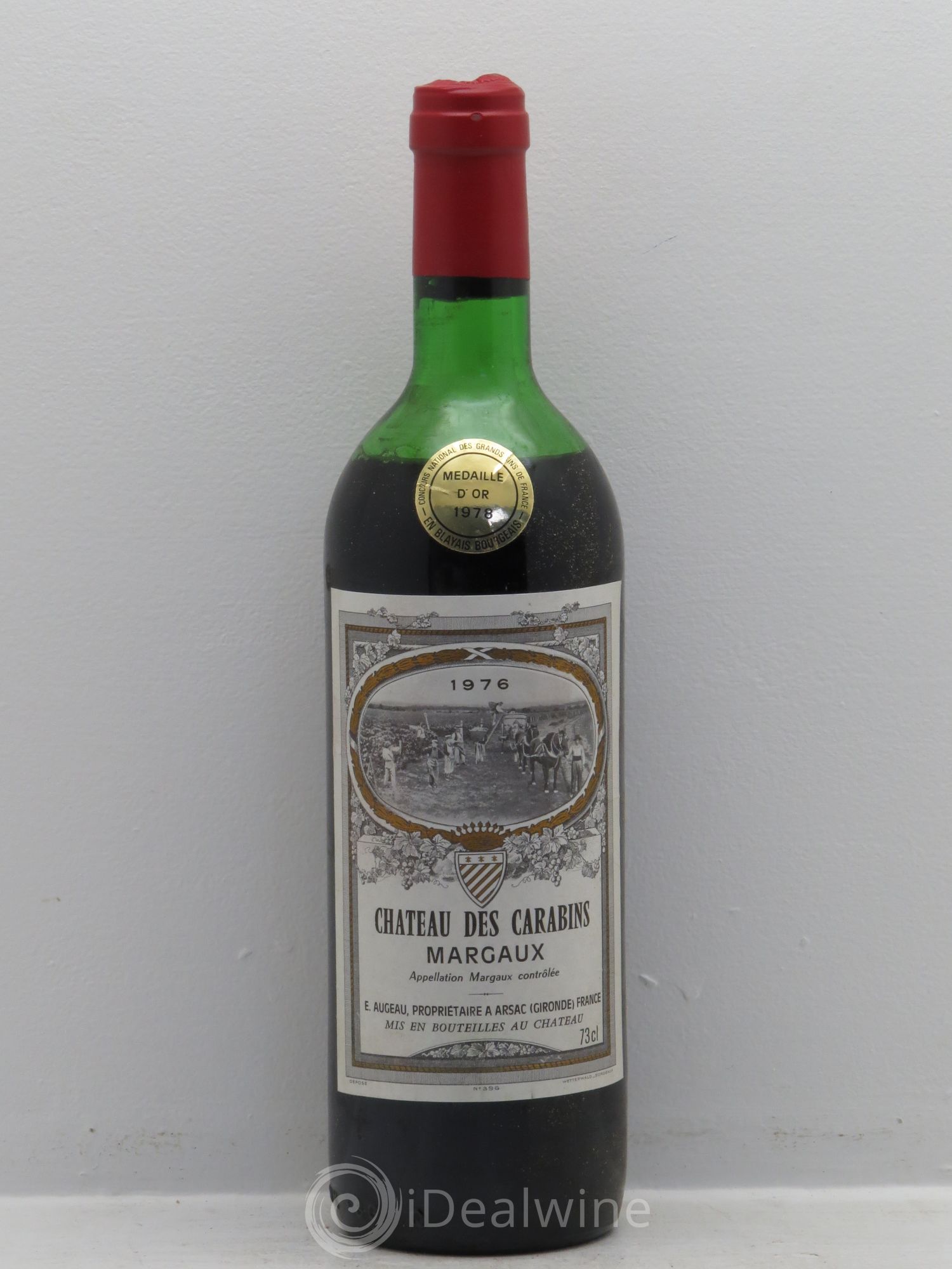 Bordeaux Margaux Château des Carabins 1976 - Posten von 6 Flaschen - 0