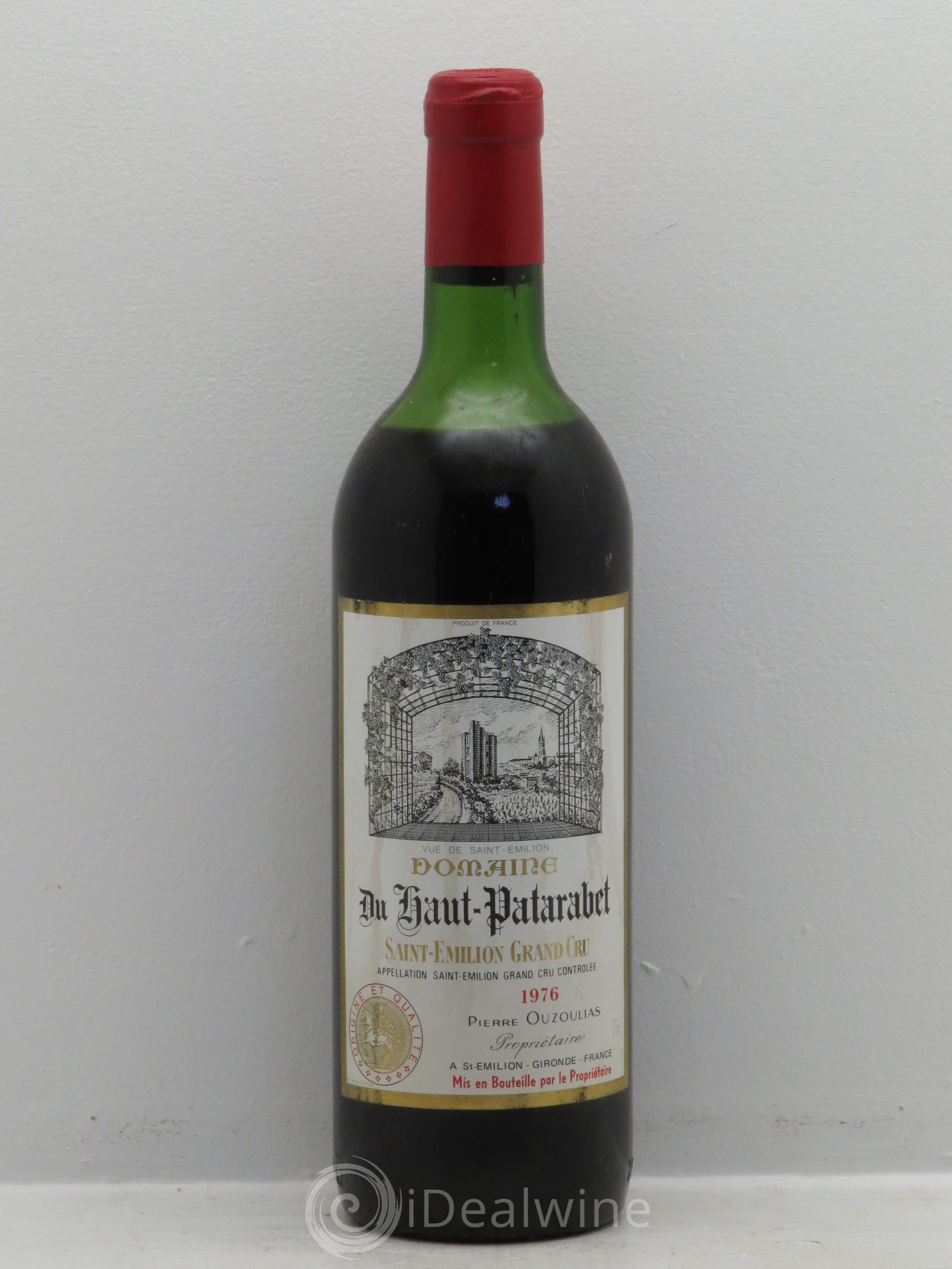 Saint-Émilion Domaine du Haut Patarabet 1976 - Posten von 6 Flaschen - 0