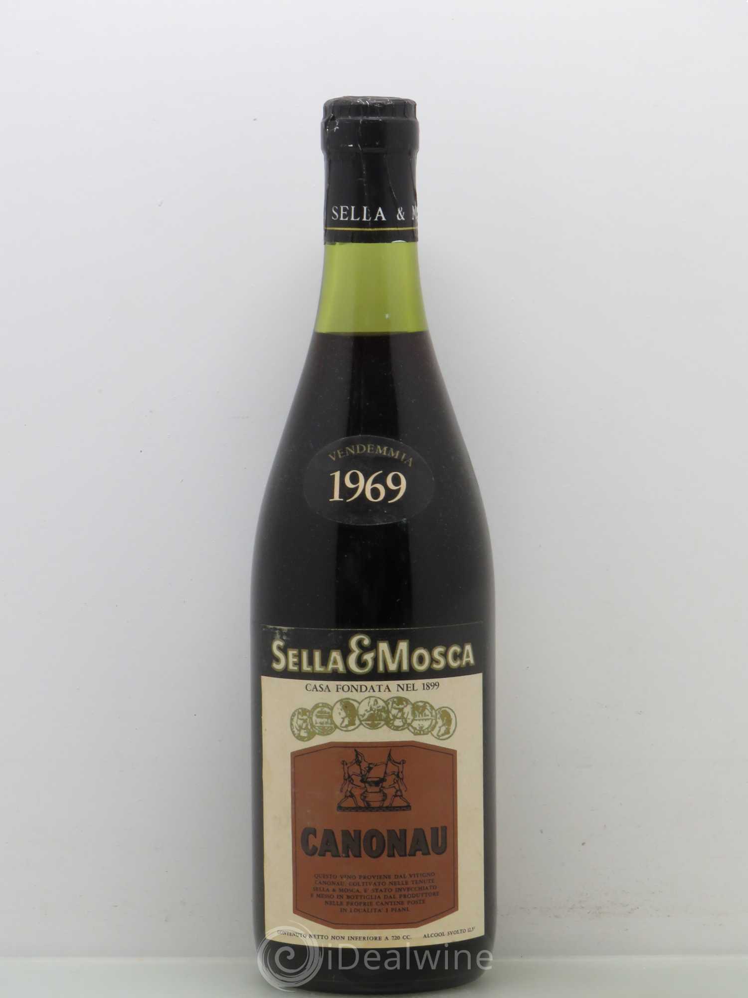 Chianti Montellori DOCG Canonau Sella E Mosca 1969 - Posten von 1 Flasche - 0
