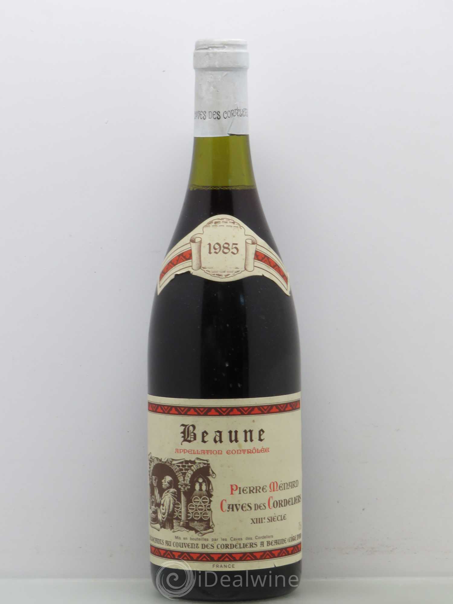 Beaune Pierre Menard Cave des Cordeliers 1985 - Posten von 1 Flasche - 0