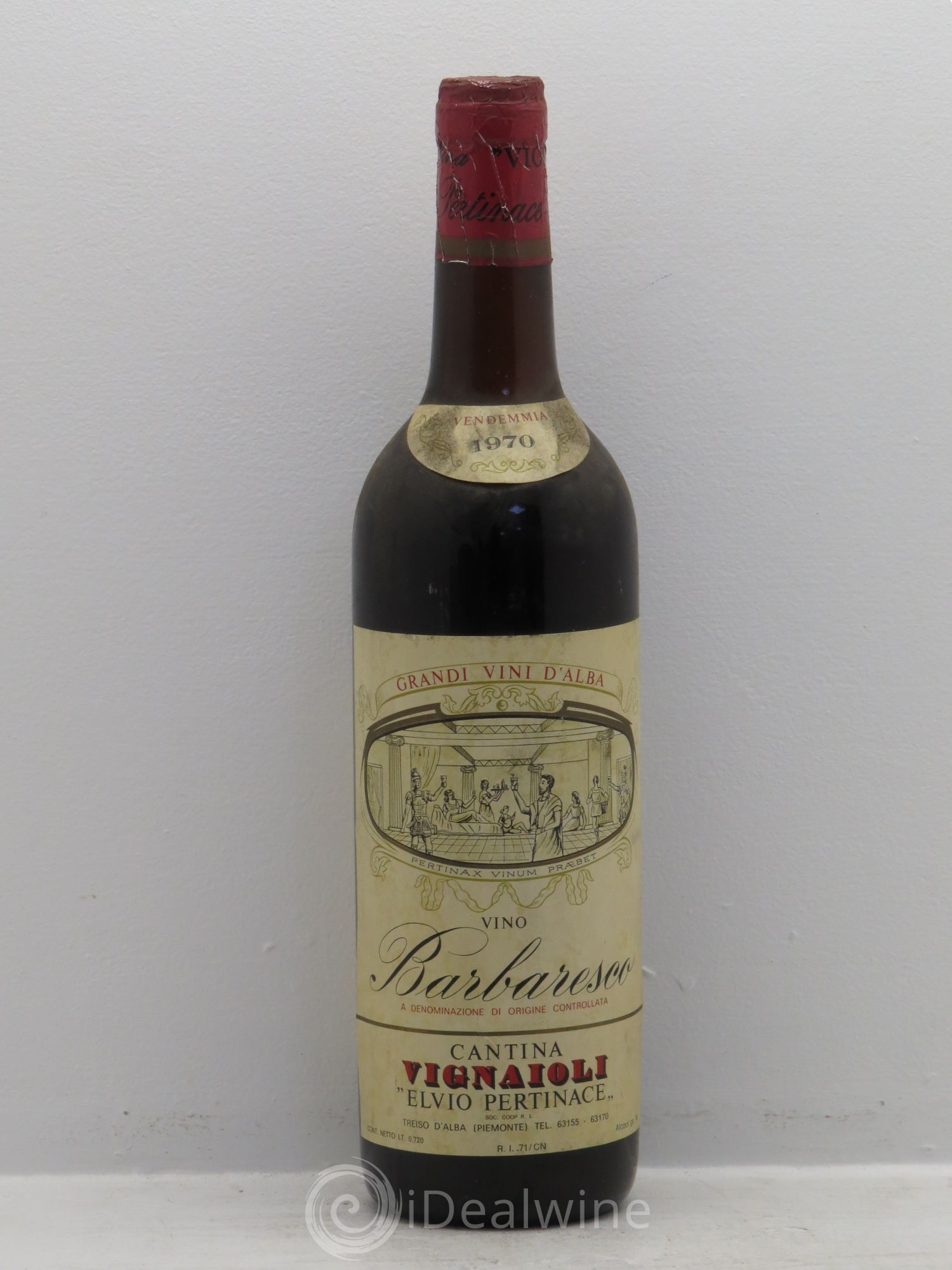 Barbaresco DOCG Elvio Pertinace 1970 - Posten von 1 Flasche - 0