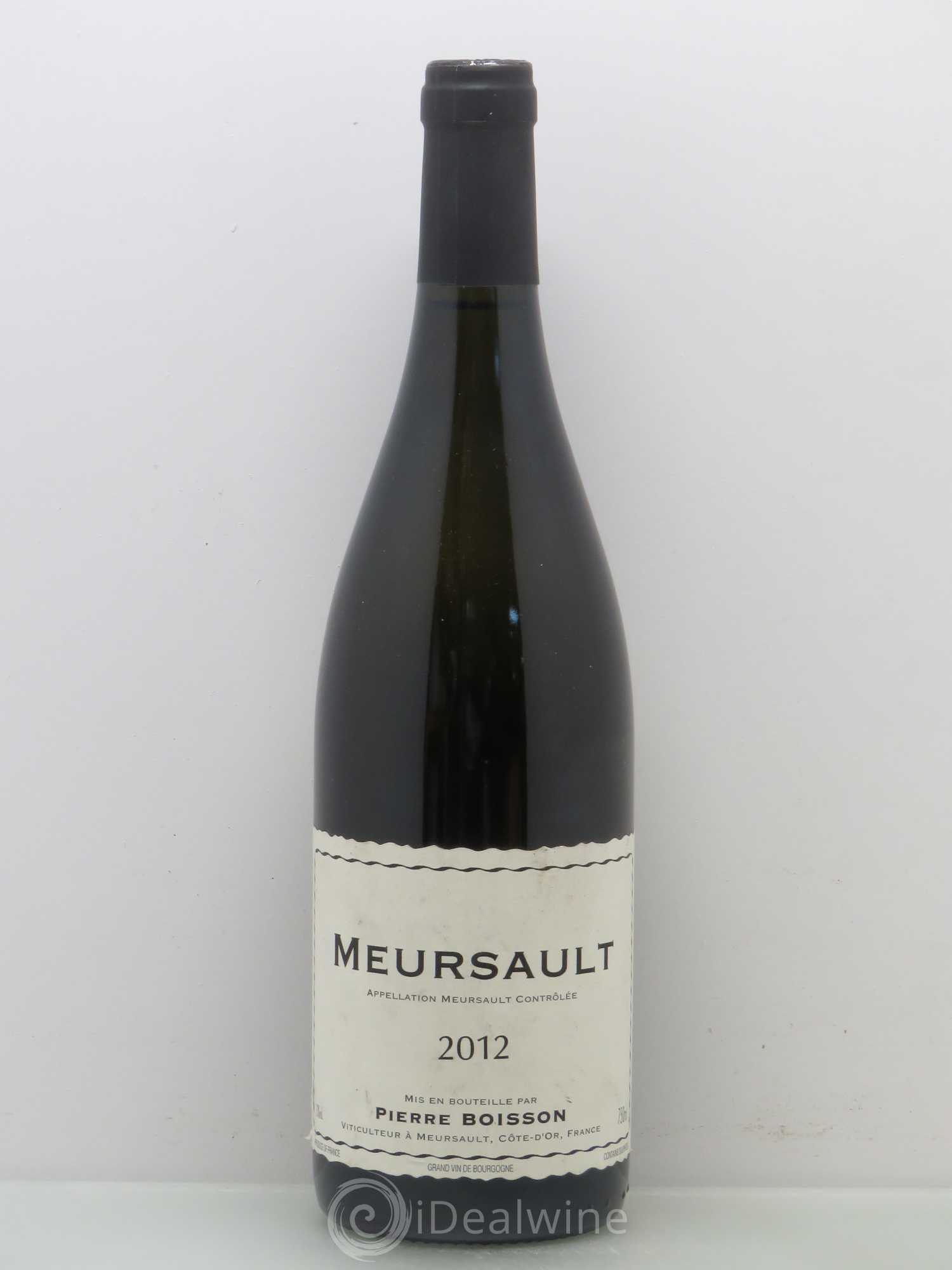 Meursault Pierre Boisson (Domaine) (sans prix de réserve) 2012 - Lot de 1 bouteille - 0