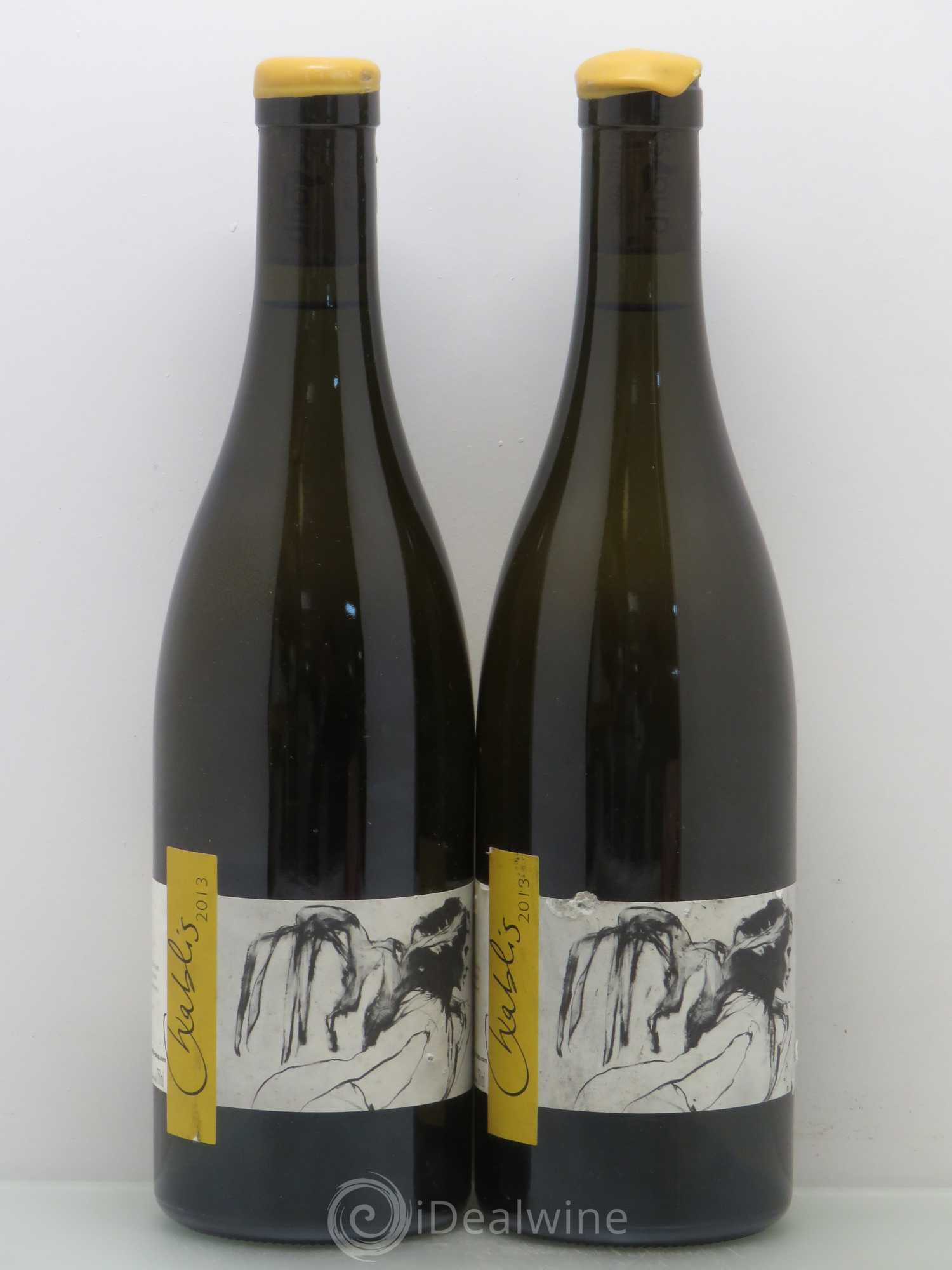 Chablis Vent D'Ange Pattes Loup Thomas Picot (sans prix de réserve) 2013 - Posten von 2 Flaschen - 0