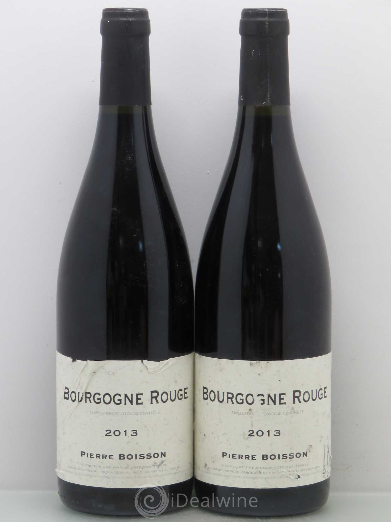 Bourgogne Pierre Boisson (Domaine) (sans prix de réserve) 2013 - Lot de 2 bouteilles - 0