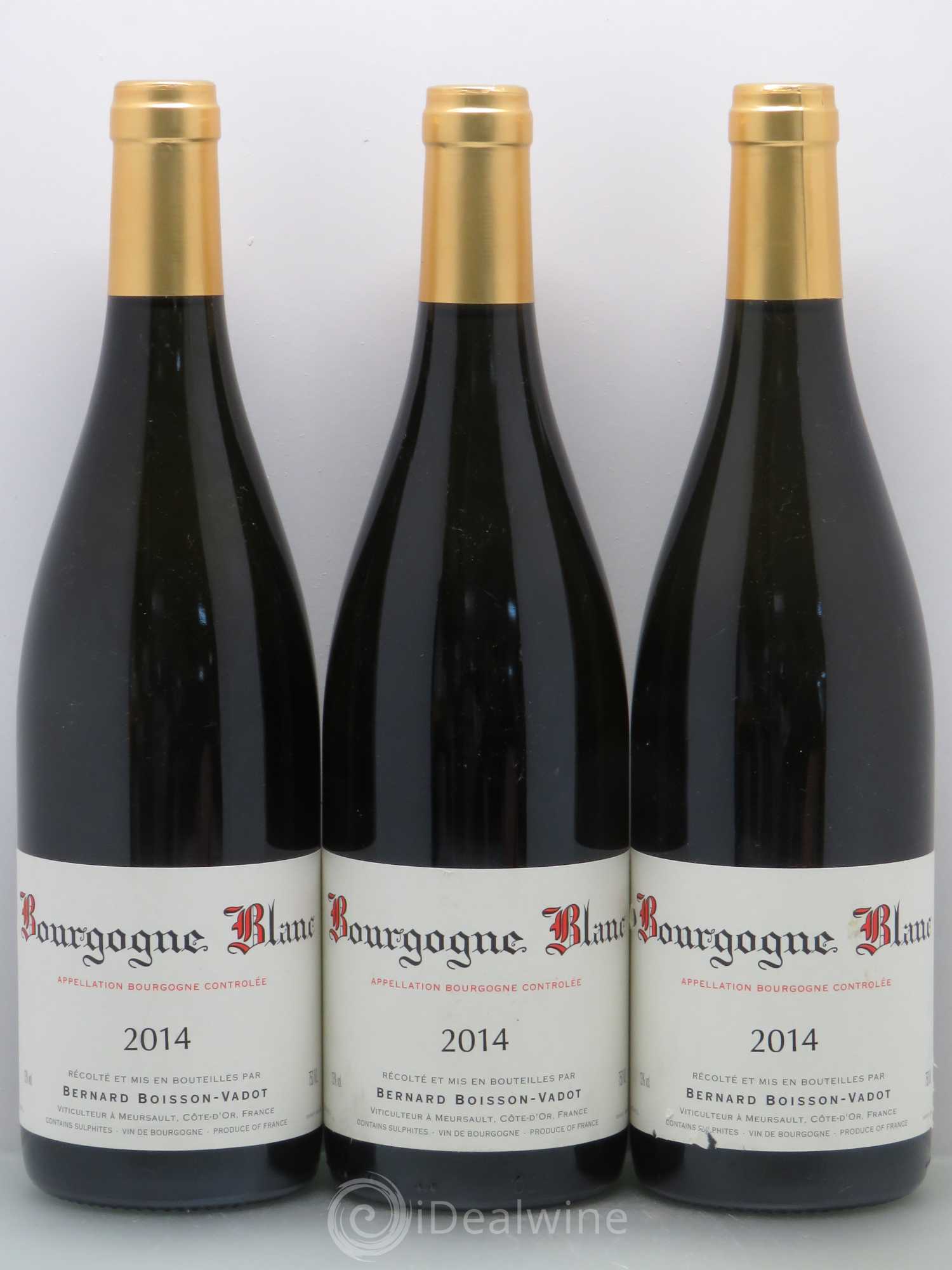 Bourgogne Boisson-Vadot (Domaine) (sans prix de réserve) 2014 - Lot de 6 bouteilles - 2