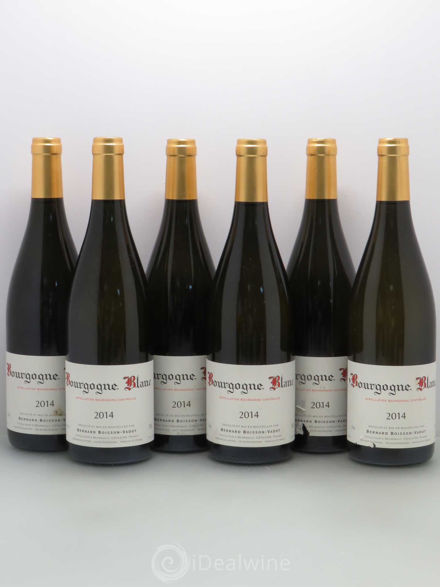 Bourgogne Boisson-Vadot (Domaine) (sans prix de réserve) 2014 - Lot de 6 bouteilles - 0
