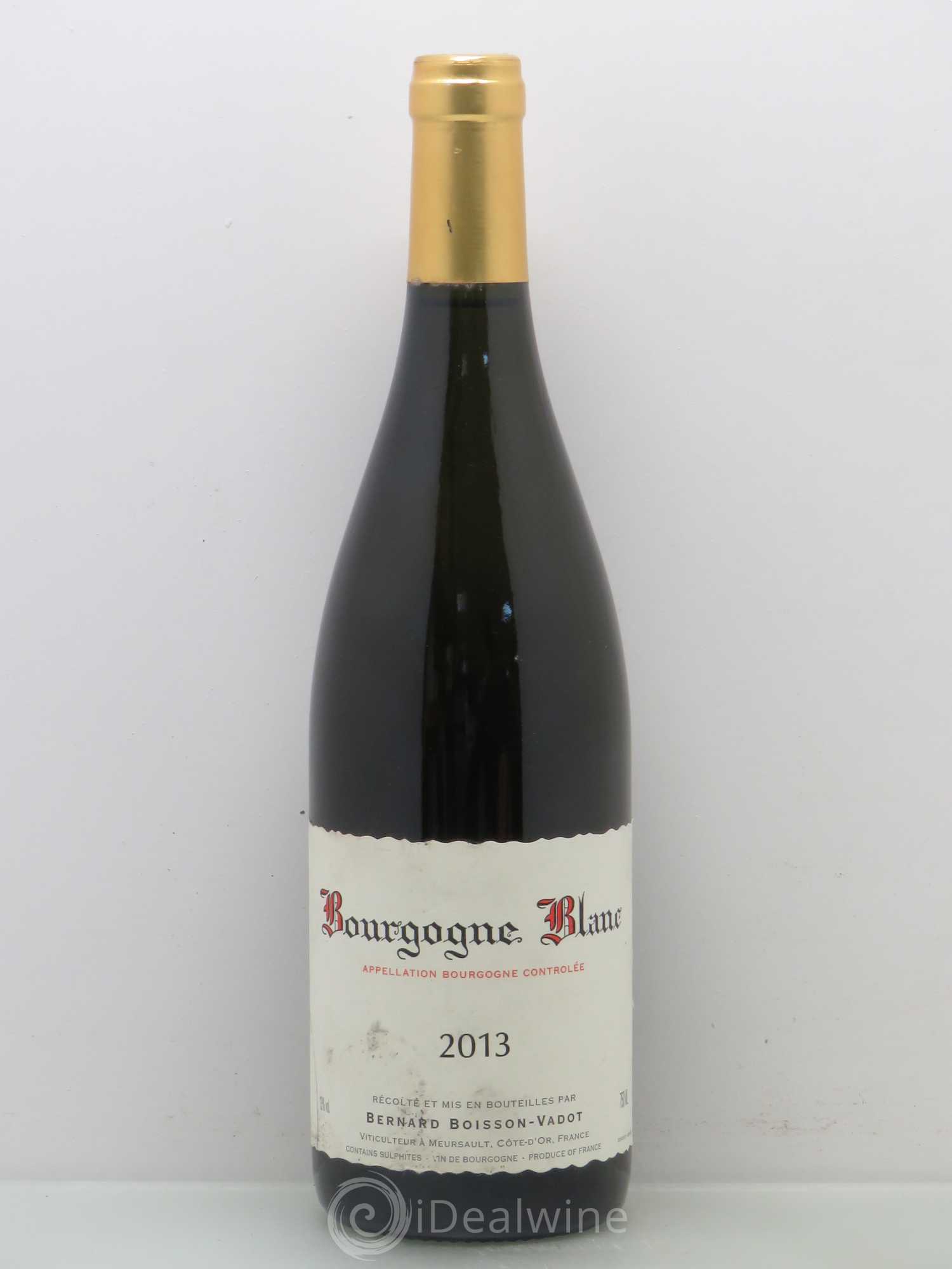 Bourgogne Boisson-Vadot (Domaine) (sans prix de réserve) 2013 - Lot de 1 bouteille - 0