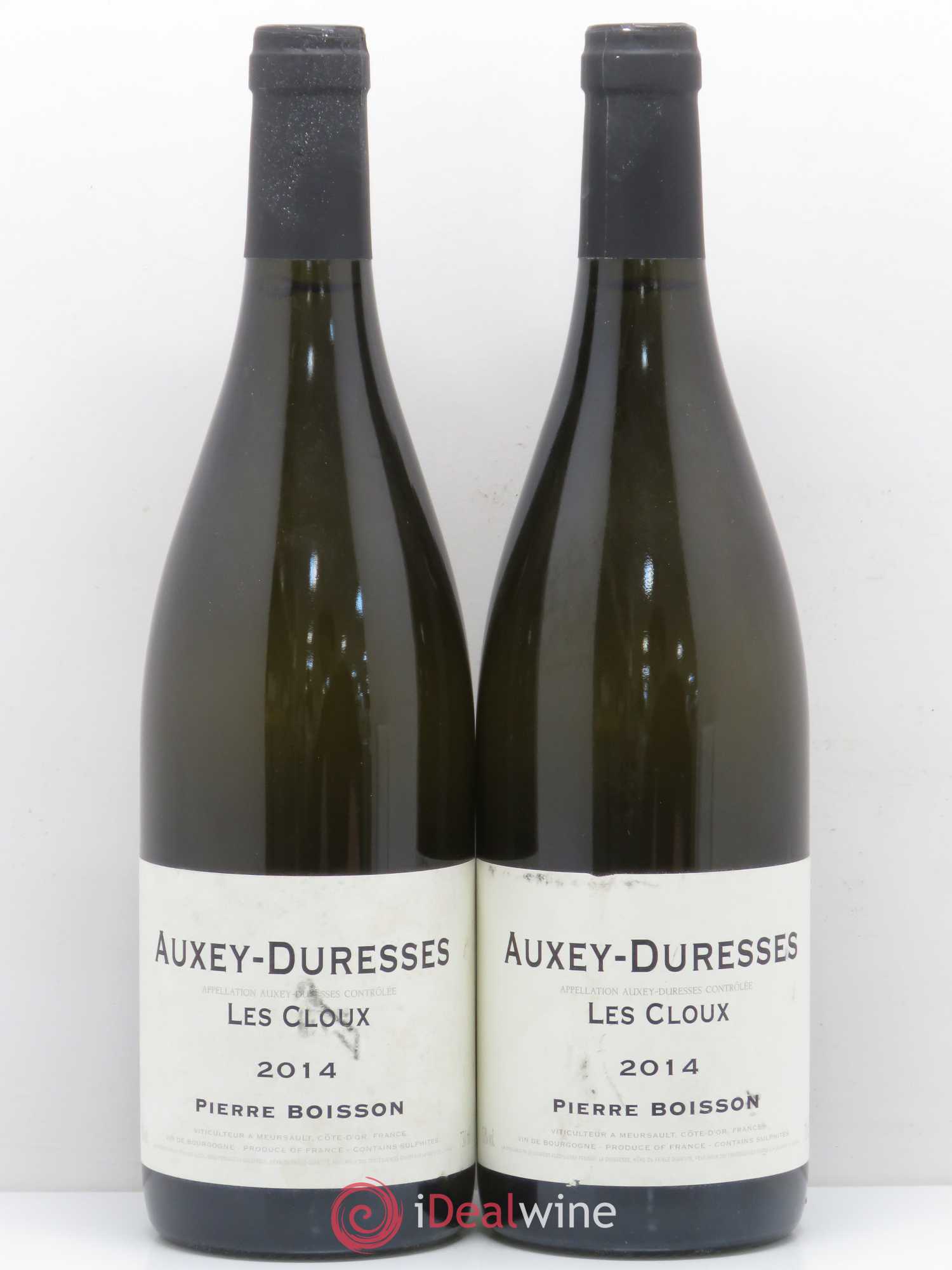 Auxey-Duresses Les Cloux Domaine Boisson Pierre (sans prix de réserve) 2014 - Posten von 2 Flaschen - 0