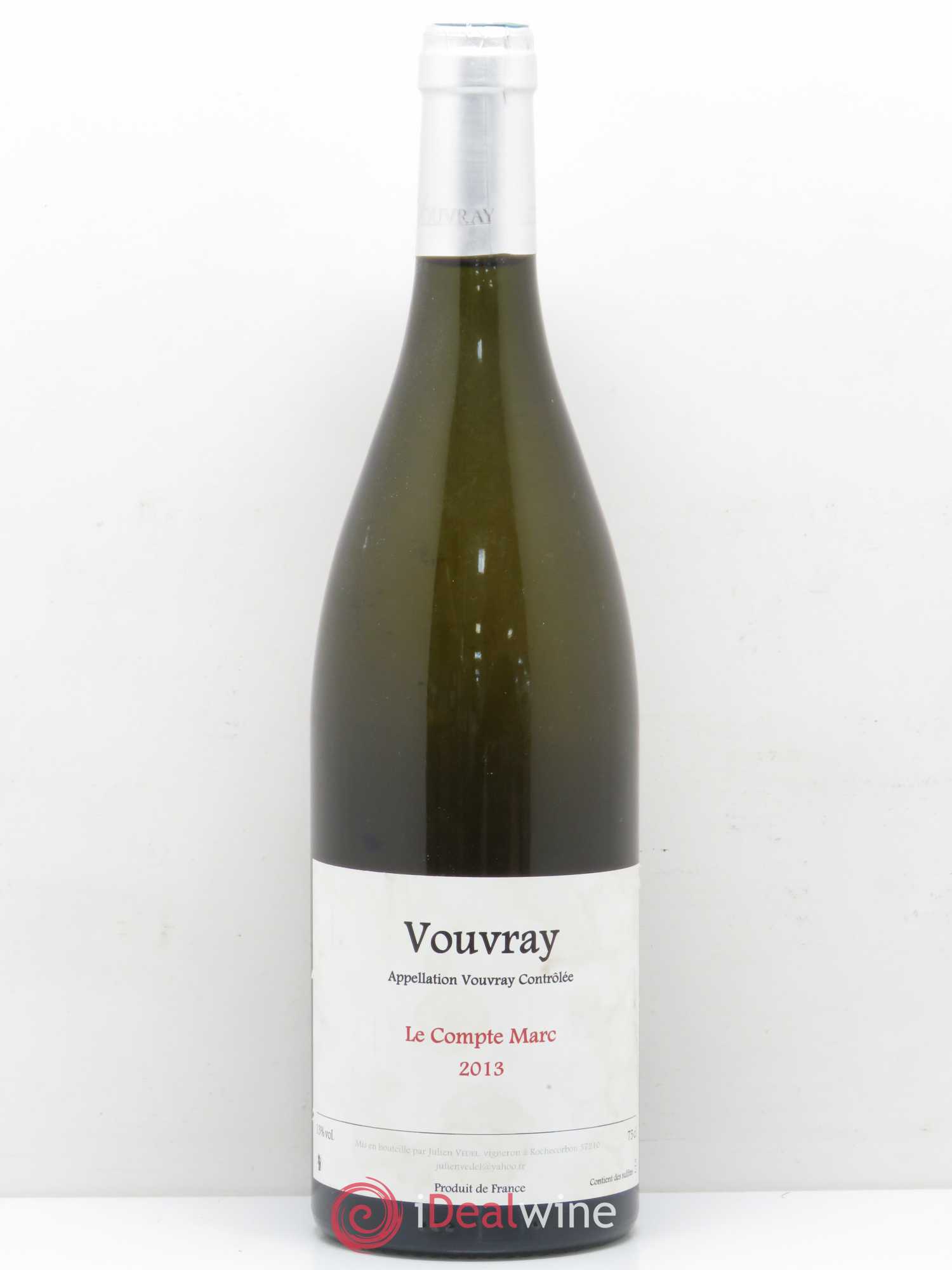 Vouvray Le Compte Marc (sans prix de réserve) 2013 - Posten von 1 Flasche - 0