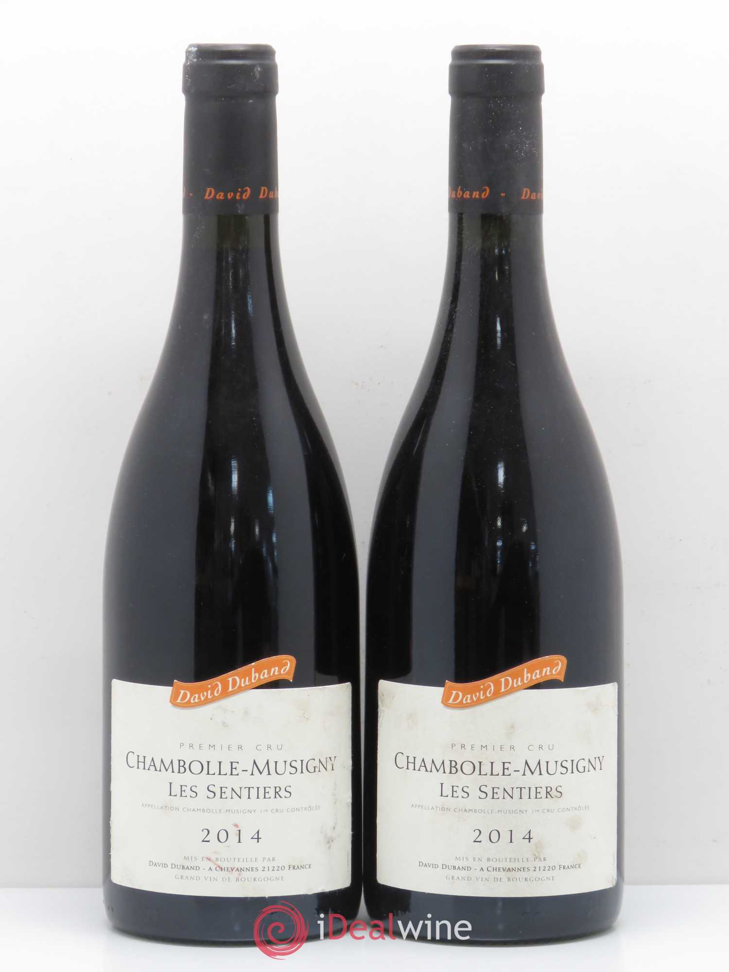 Chambolle-Musigny 1er Cru Les Sentiers David Duband (Domaine) (sans prix de réserve) 2014 - Lot de 2 bouteilles - 0