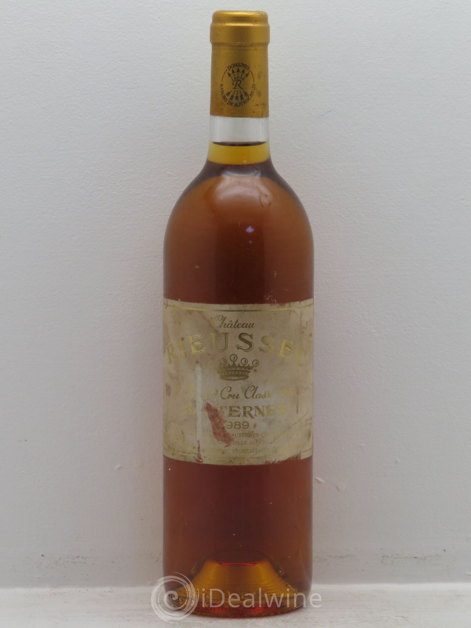 Château Rieussec 1er Grand Cru Classé (senza prezzo di riserva) 1989 - Lotto di 1 bottiglia - 0
