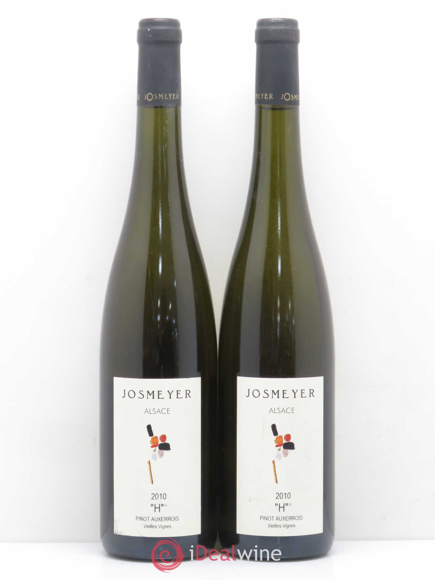 Alsace Pinot Auxerrois H Vieilles Vignes Josmeyer (sans prix de réserve) 2010 - Posten von 2 Flaschen - 0