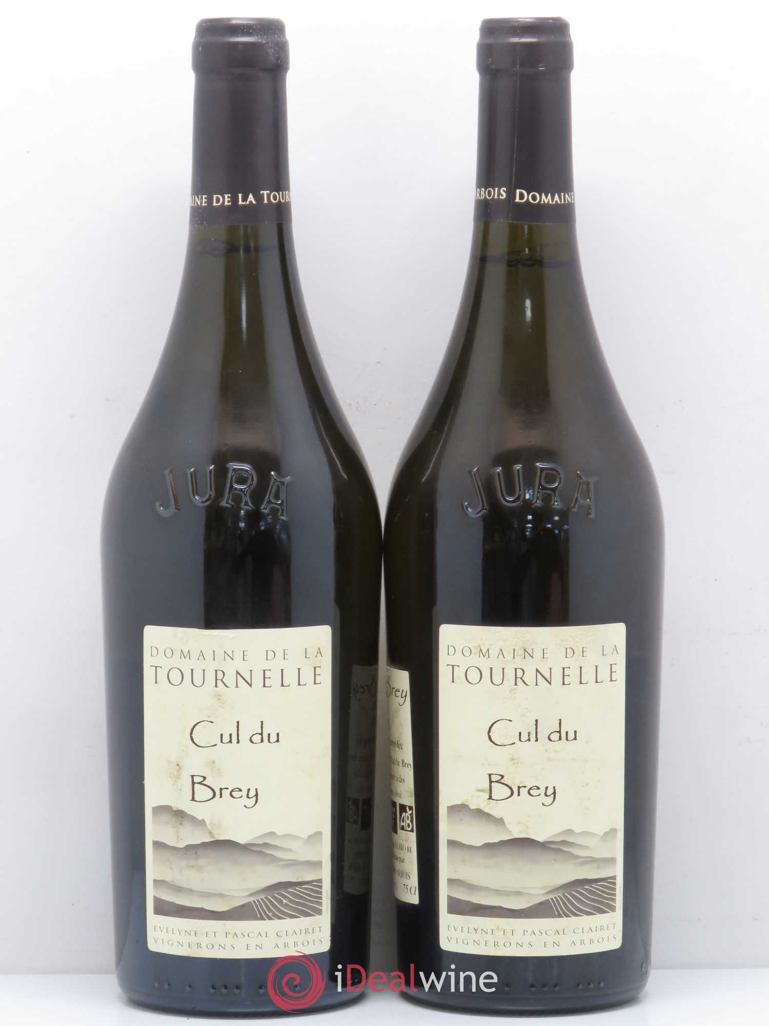 Arbois Chardonnay Cul du Brey Domaine de La Tournelle (sans prix de réserve) 2011 - Posten von 2 Flaschen - 0
