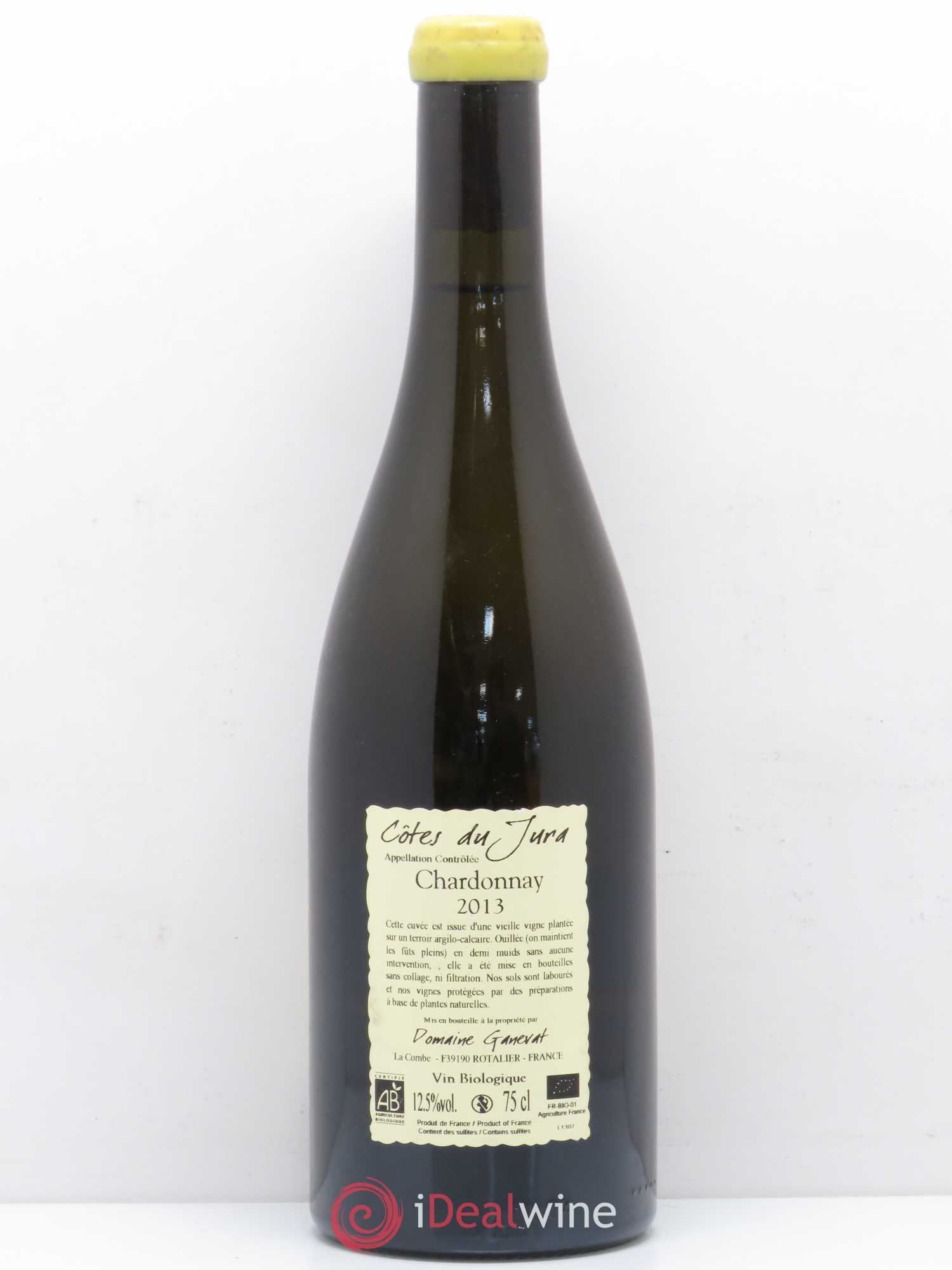 Côtes du Jura Les Chamois du Paradis Jean-François Ganevat (Domaine) (sans prix de réserve) 2013 - Lot de 1 bouteille - 1